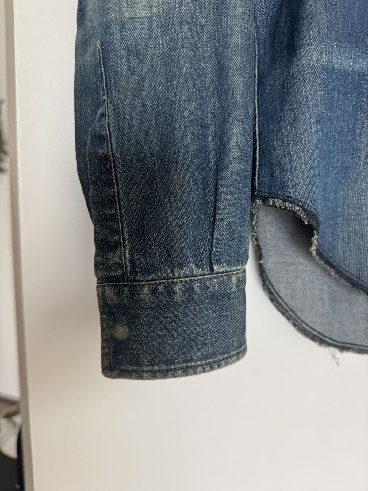 Maison Margiela Maison Margiela Denim Shirt Size US S / EU 44-46 / 1 - 8 Thumbnail