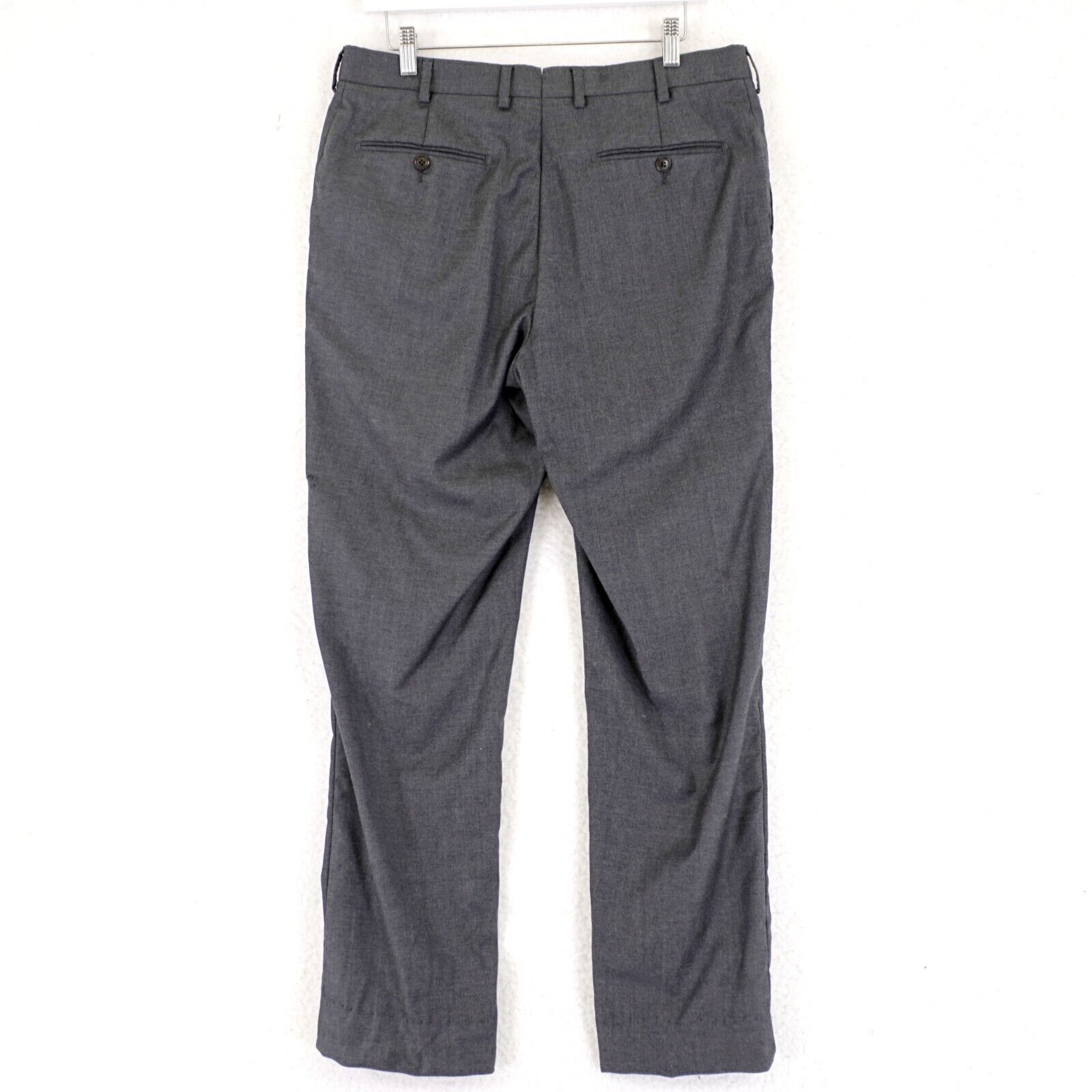 Suitsupply Suitsupply Vitale Barberis Canonico Gray Wool 33/31 Dress Pa Size 34R - 5 Thumbnail