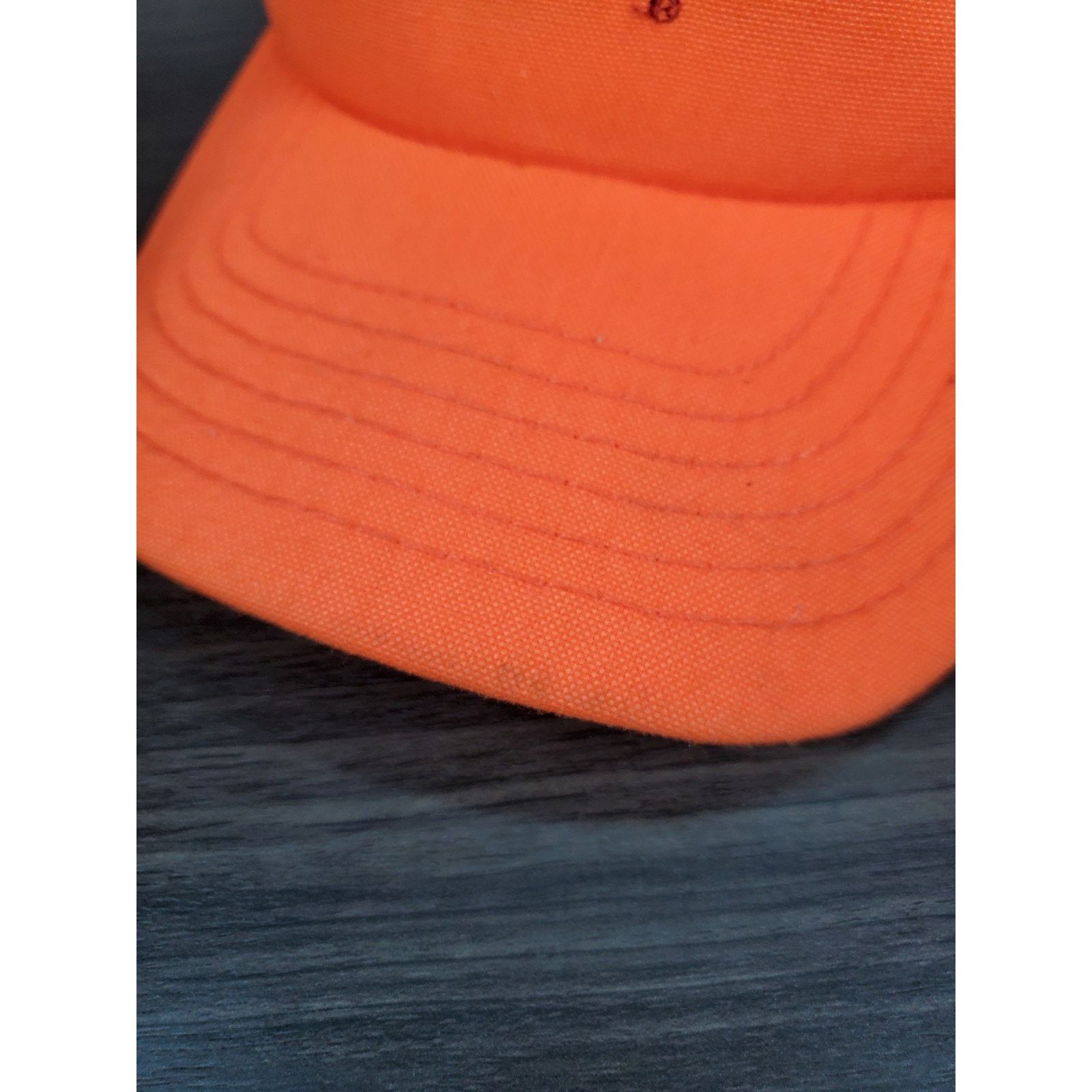 Vintage Purina Mills Hat Snapback Cap Orange Dog Food Chow Hunting Size ONE SIZE - 8 Thumbnail
