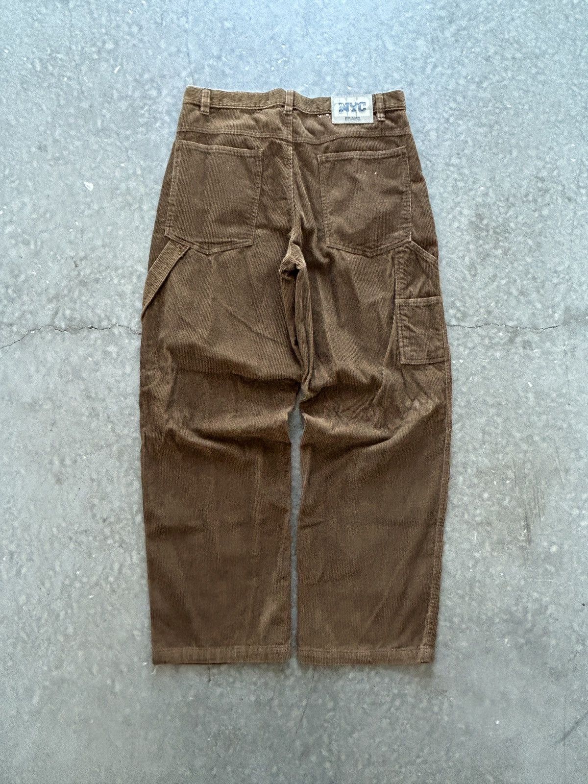 Vintage Vintage Y2K 212 NYC Baggy Corduroy Carpenter Pants Size US 36 / EU 52 - 1 Thumbnail