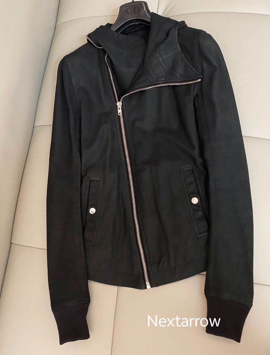 Rick Owens Rick owens mainline ro diagonal zipper hooded 2412-Nextarrow Size XS / US 0-2 / IT 36-38 - 1 Thumbnail
