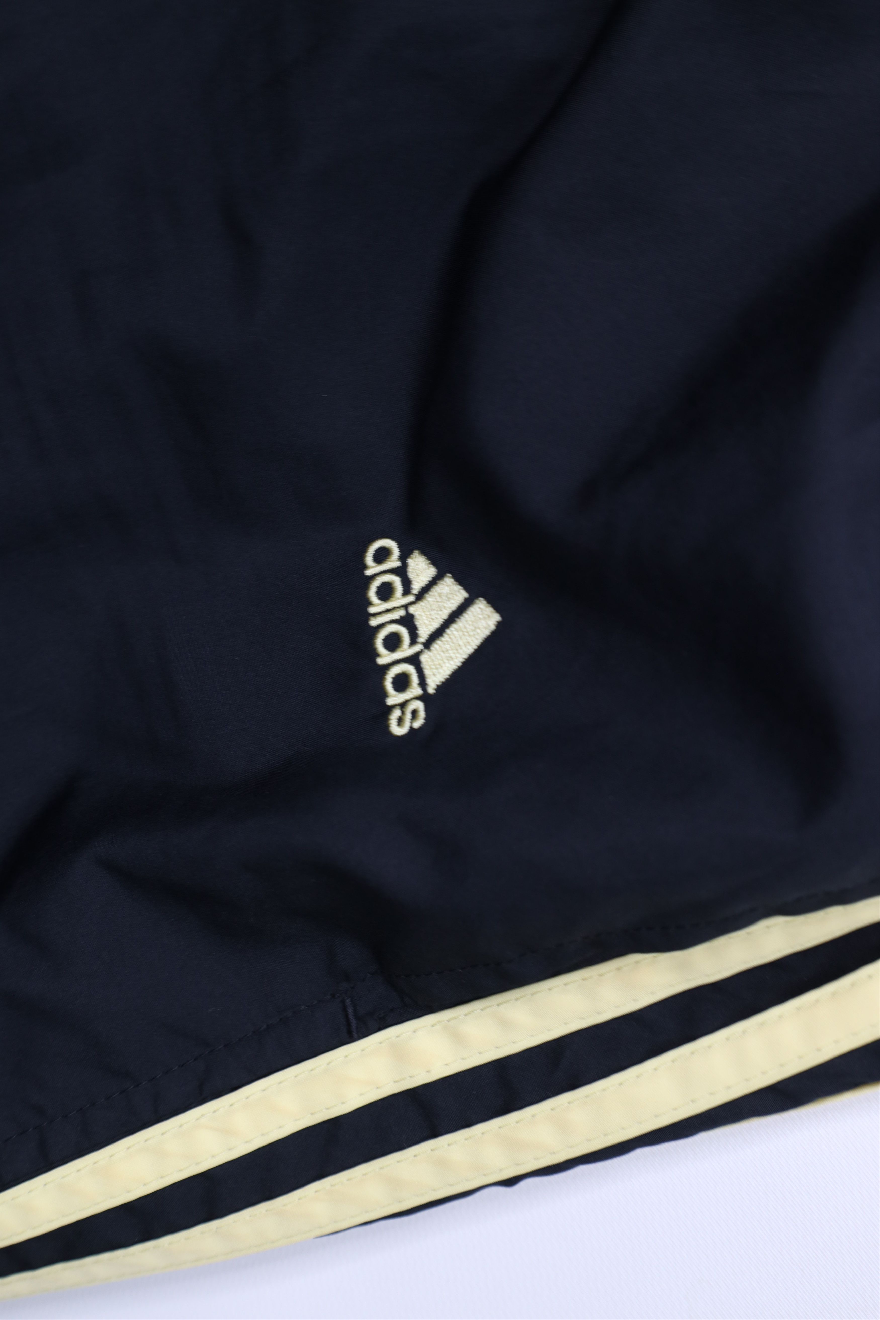 Adidas × Vintage Vintage Y2K Adidas Striped Lined Wide Leg Windbreaker Pants Size US 38 / EU 54 - 7 Thumbnail