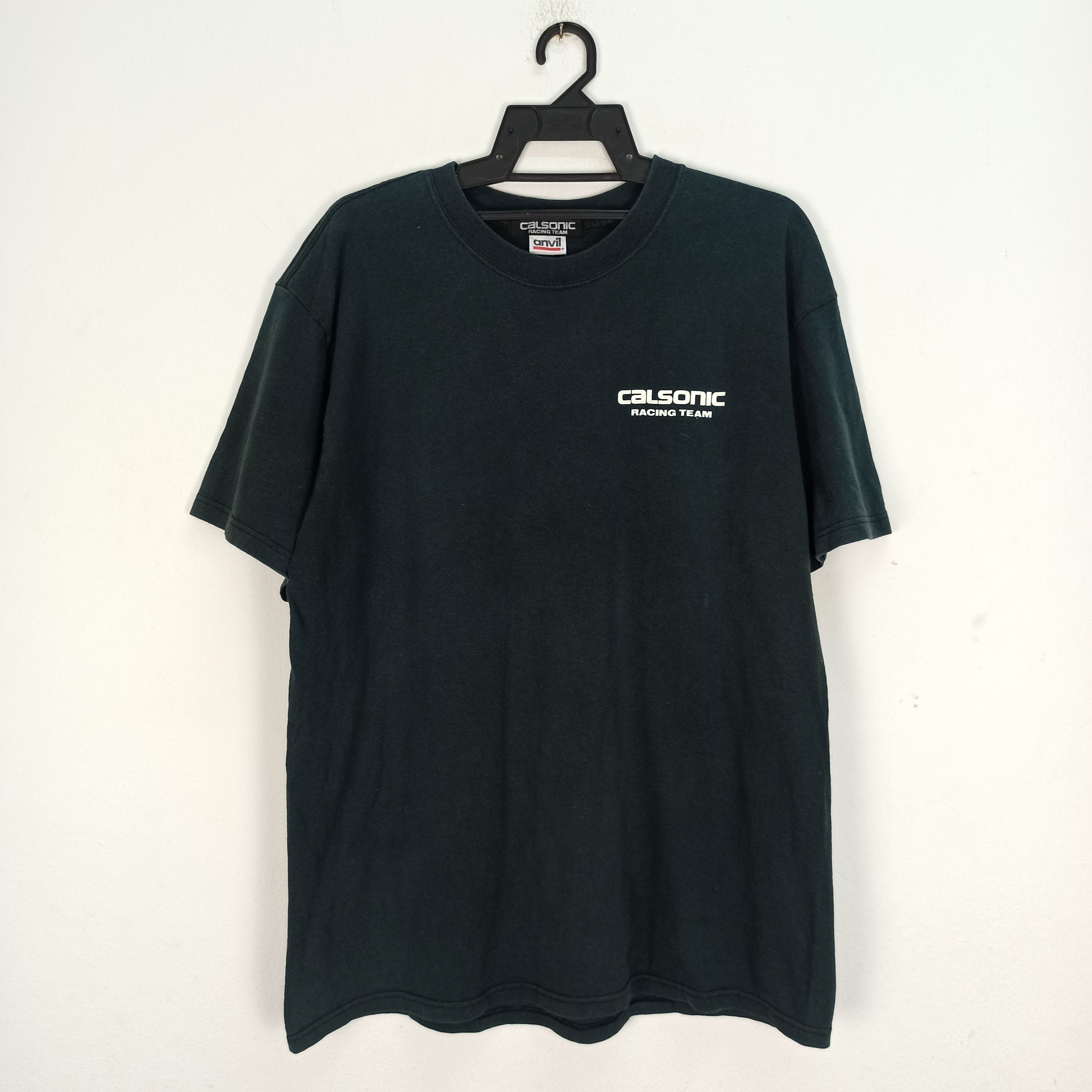 Vintage Rare Calsonic Racing Team "Legend of racing Machine" Tshirt Size US L / EU 52-54 / 3 - 5 Thumbnail
