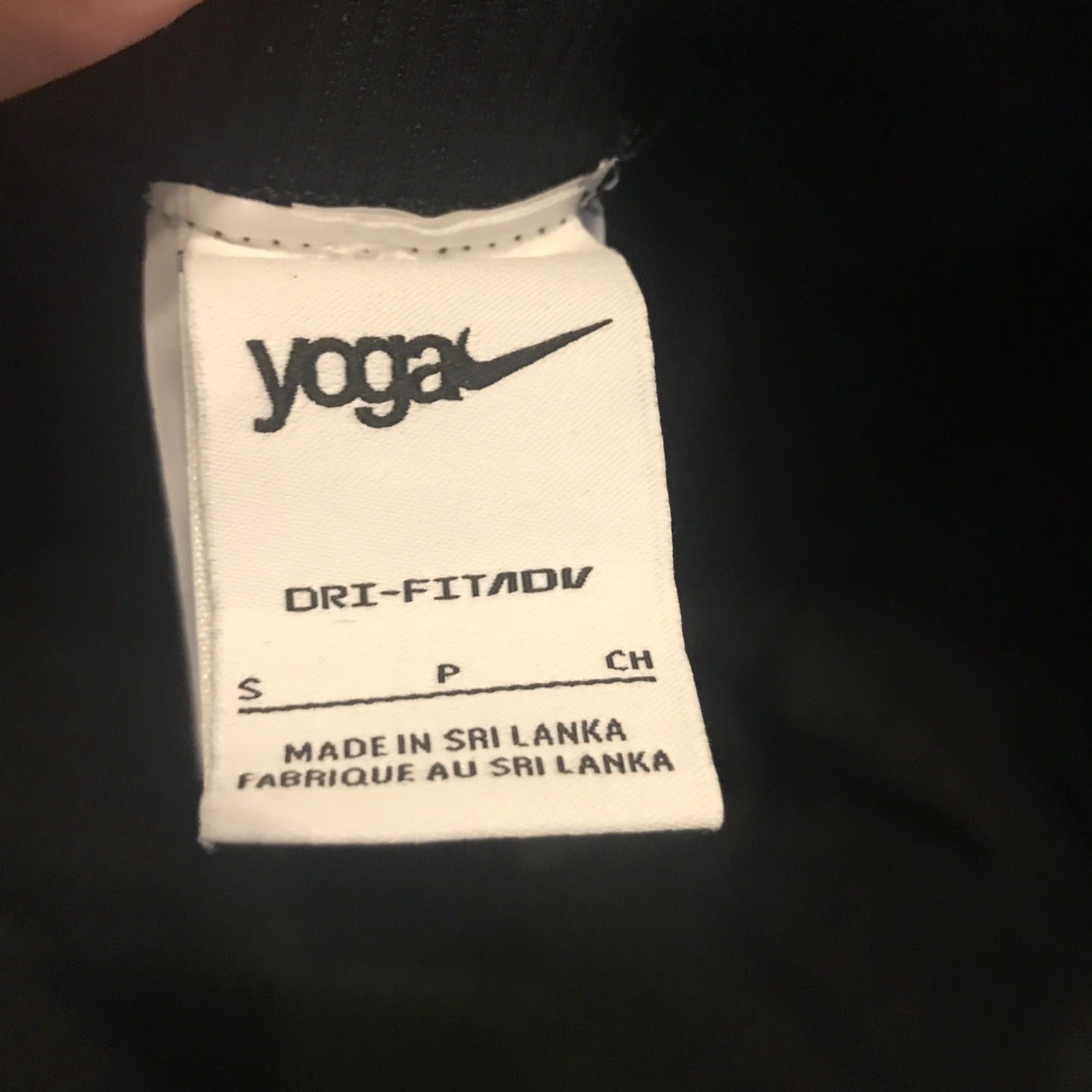 Nike Nike Yoga Dri-FIT ADV Tight Fit High Rise 7/8 Length Leggings Sz S Womens Black Size 28" / US 6 / IT 42 - 5 Thumbnail