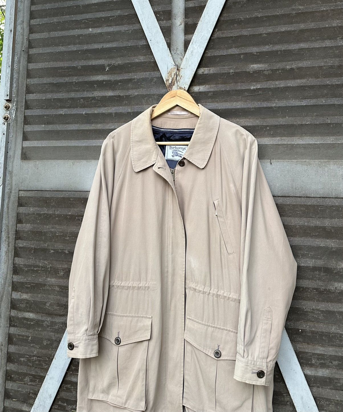 Burberry Vintage Burberry's Prorsum Nude Utility Jacket (Woman) Size US L / EU 52-54 / 3 - 6 Thumbnail
