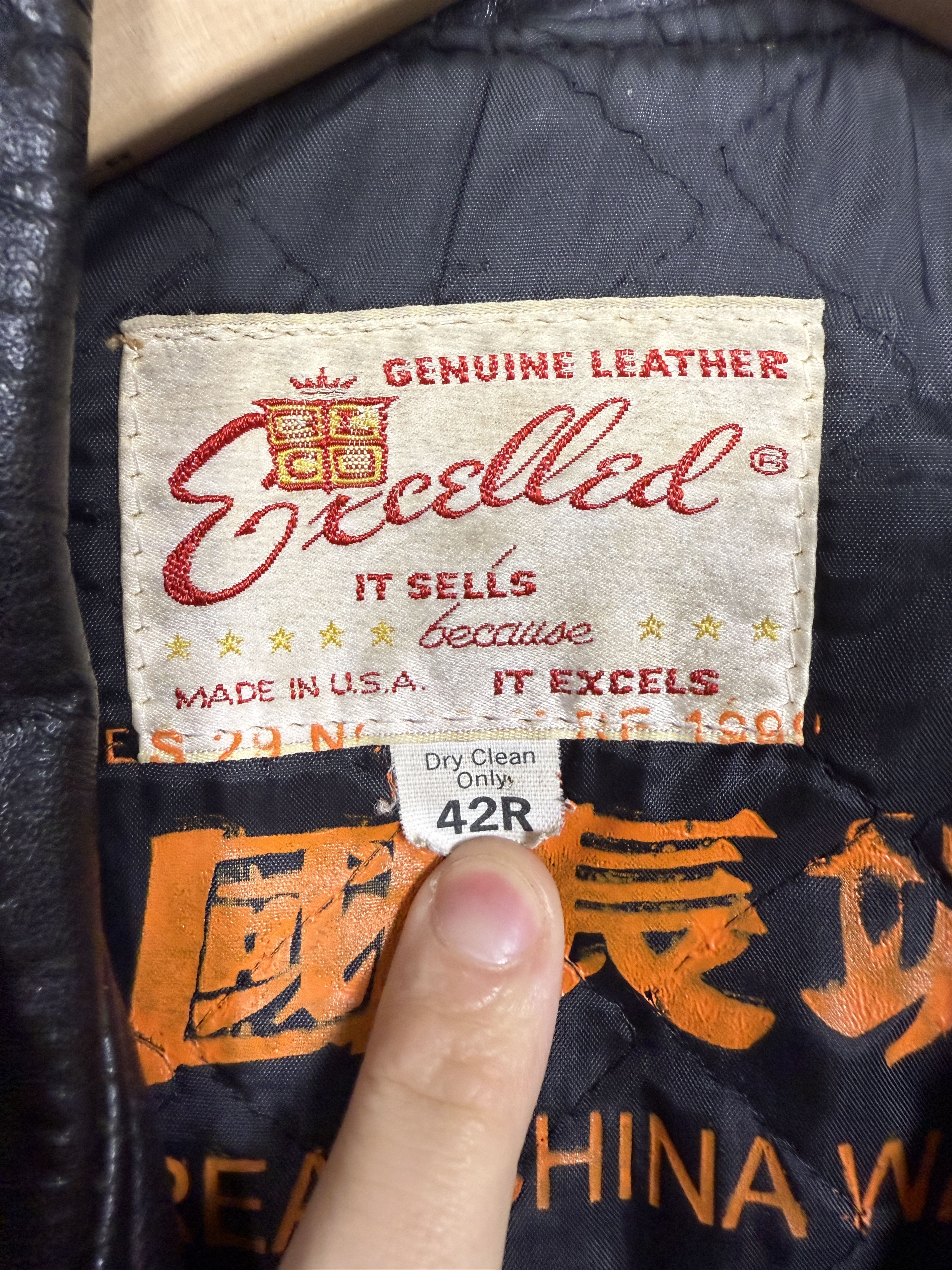 The Great China Wall Rare The Great China Wall Motor City Rose Leather Jacket Size US L / EU 52-54 / 3 - 4 Thumbnail
