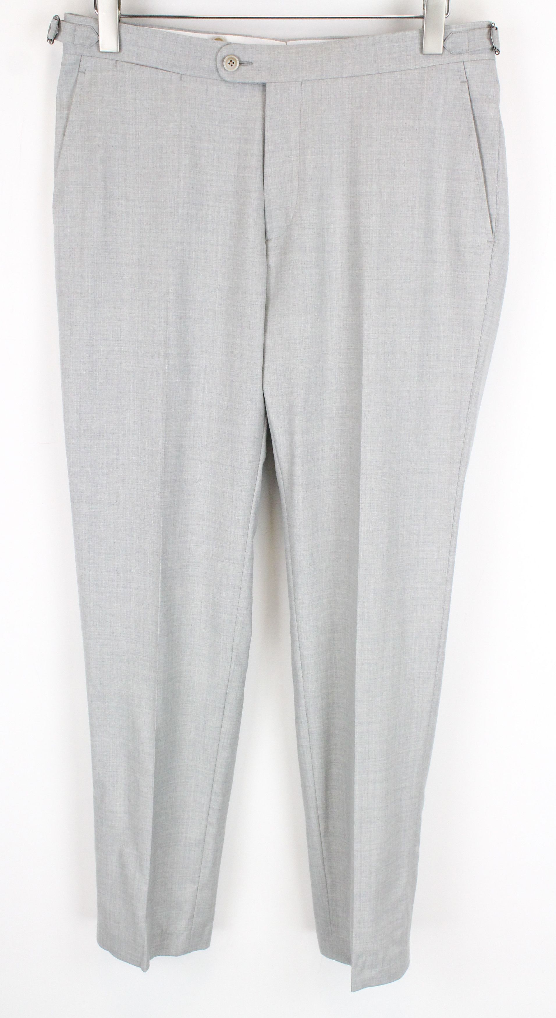 Suitsupply LA SPALLA UK36R Wool Grey Melange Suit 55163 Size 36R - 8 Thumbnail
