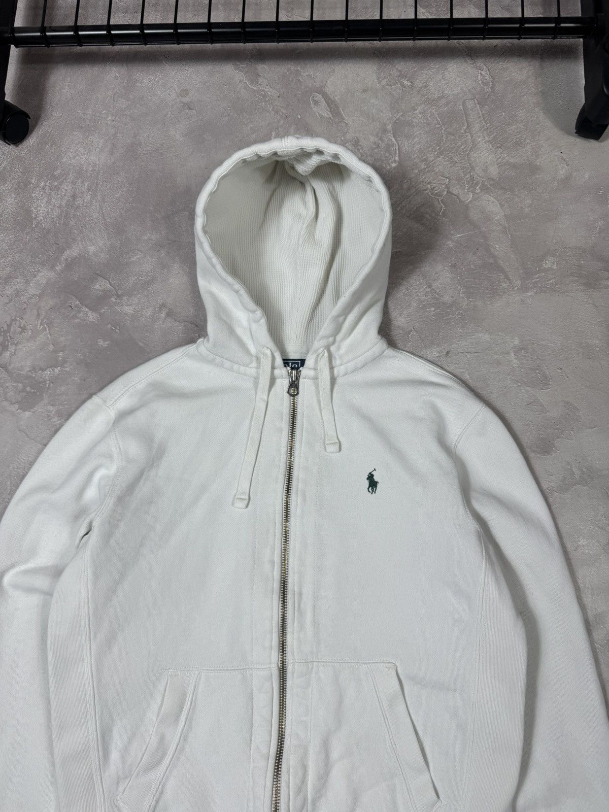 Vintage Vintage Polo Ralph Lauren Y2k Zip Hoodie Size US M / EU 48-50 / 2 - 3 Thumbnail