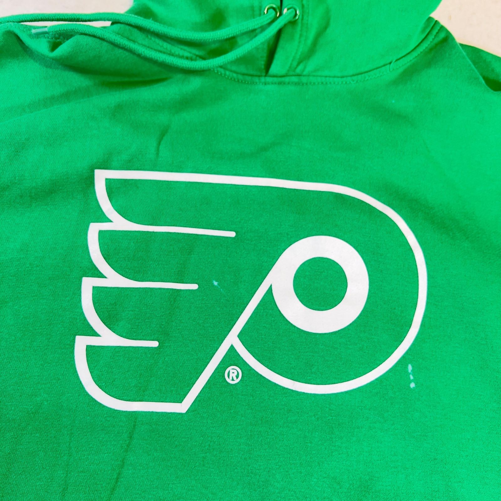 Stitch's Jeans Philadelphia Flyers Fanatic St Patrick Day White Logo Hoodie Size US XXL / EU 58 / 5 - 3 Thumbnail