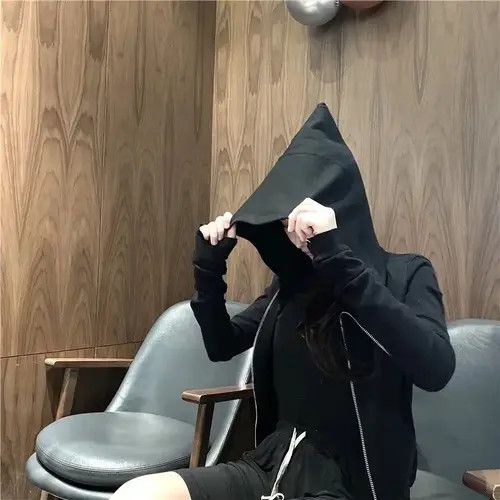VIBE Hoodies harajuku sweatshirts streetwear gothic swag style Size US L / EU 52-54 / 3 - 4 Thumbnail
