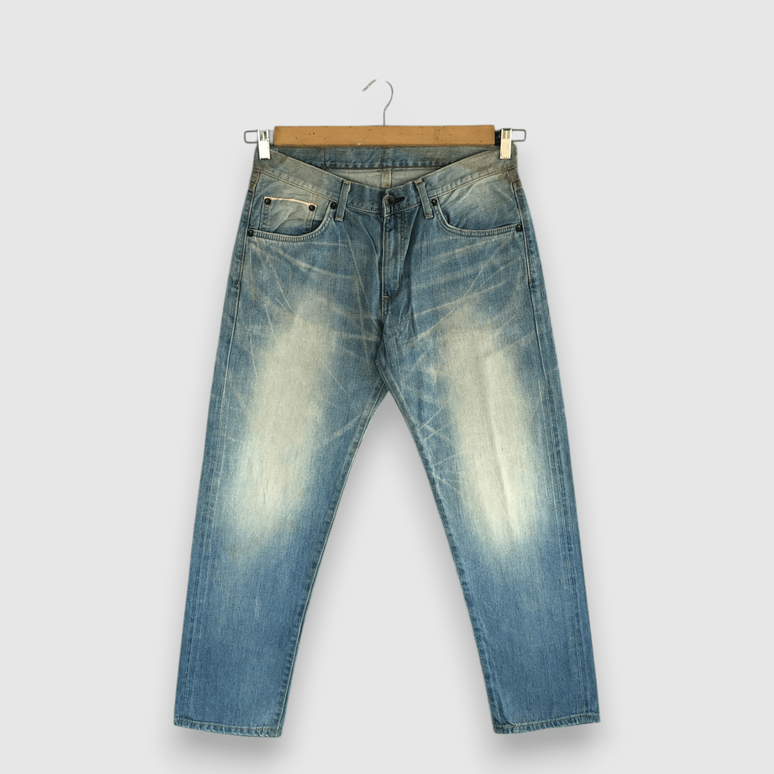 Edwin Vintage 90's Edwin 505 Selvedge Jeans Faded Redline Denim Size US 32 / EU 48 - 1 Thumbnail
