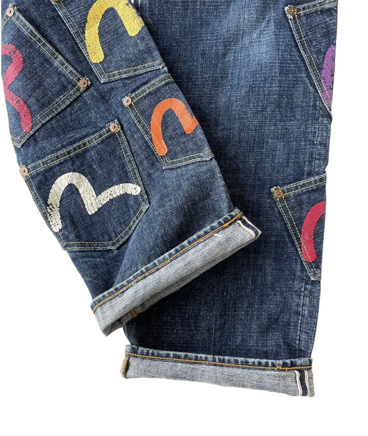 Evisu Vintage evisu Multi pocket Denime selvedge jeans Size US 32 / EU 48 - 4 Thumbnail