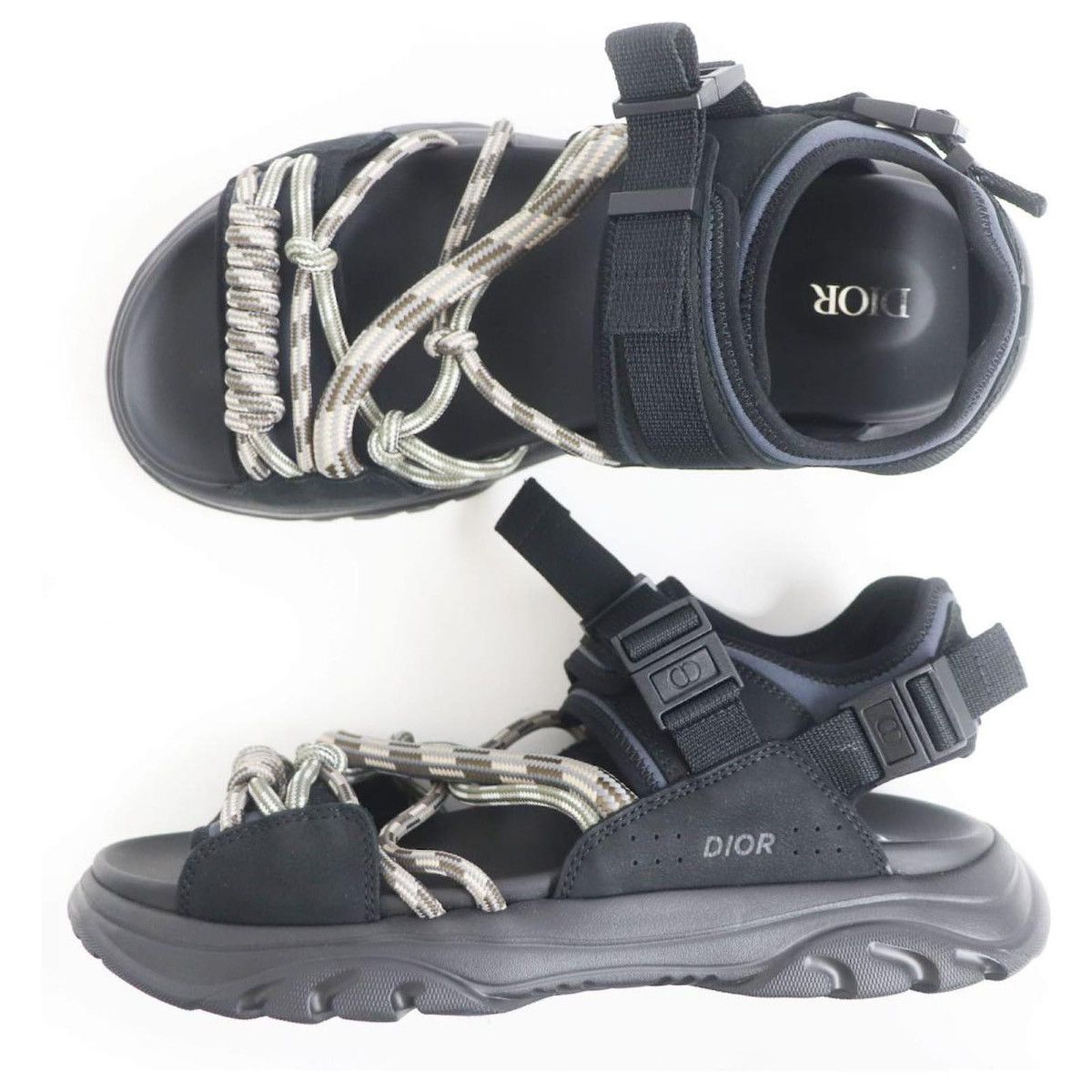 Dior Rubber Sole H-Town Rope Sandals Size US 9.5 / EU 42-43 - 1 Thumbnail