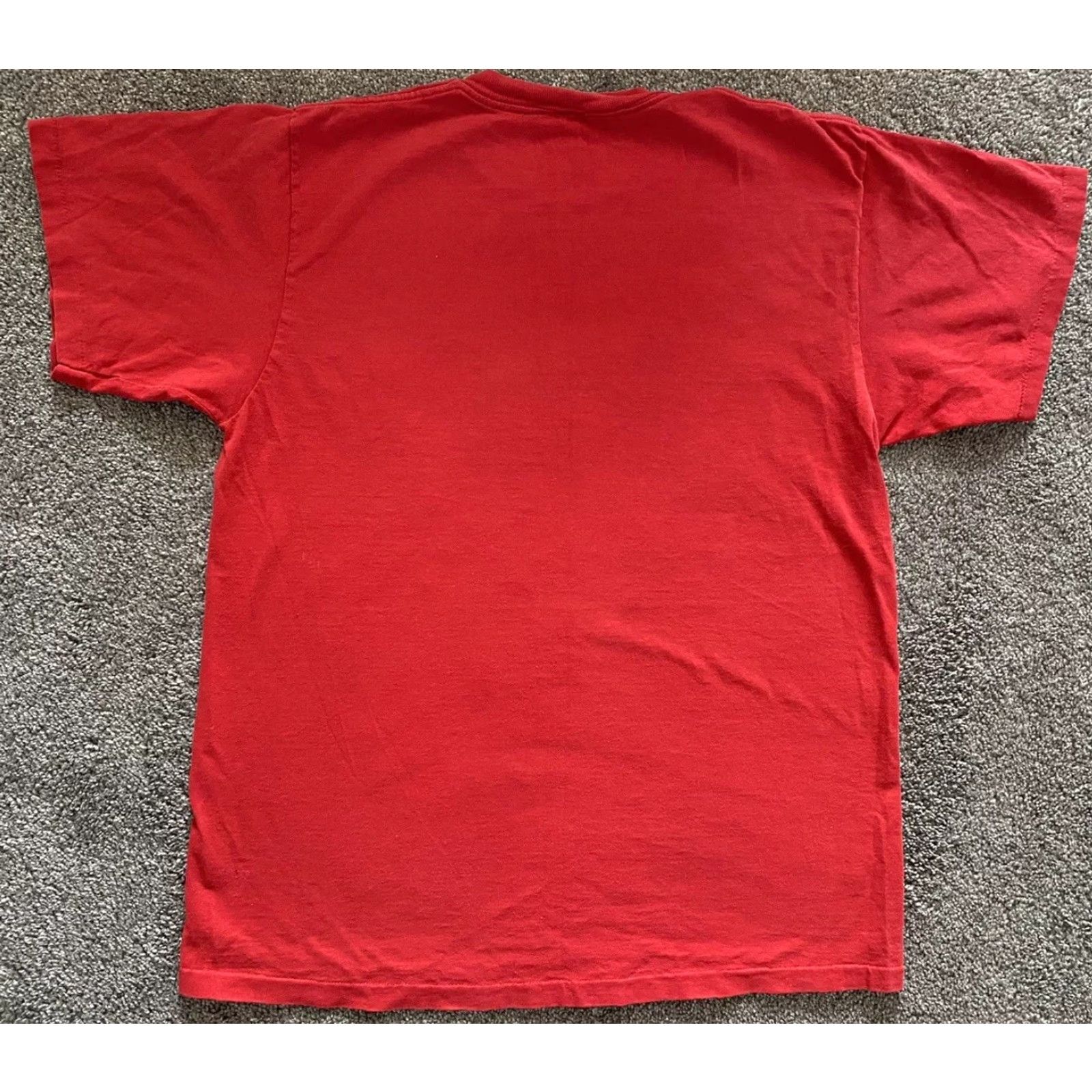 Logo 7 VINTAGE Logo 7 T Shirt Mens Large Red NBA Chicago Bulls Single Stitch Shirt Mens L Red 1990s Bulls Logo 7 Size US L / EU 52-54 / 3 - 2 Thumbnail