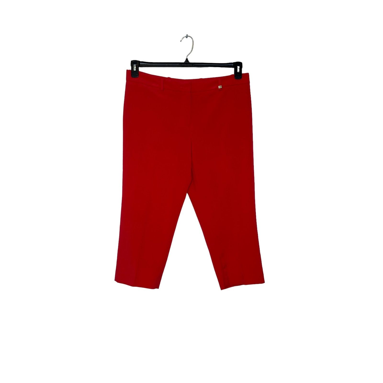 Calvin Klein Calvin Klein vibrant red capri casual pants size 12 Size 34" / US 12 / IT 48 - 1 Thumbnail