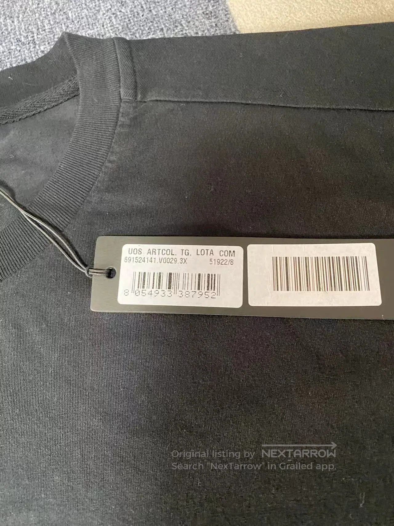 Stone Island black pullover t-shirt with tags in size 3XL. Size US XXL / EU 58 / 5 - 4 Thumbnail
