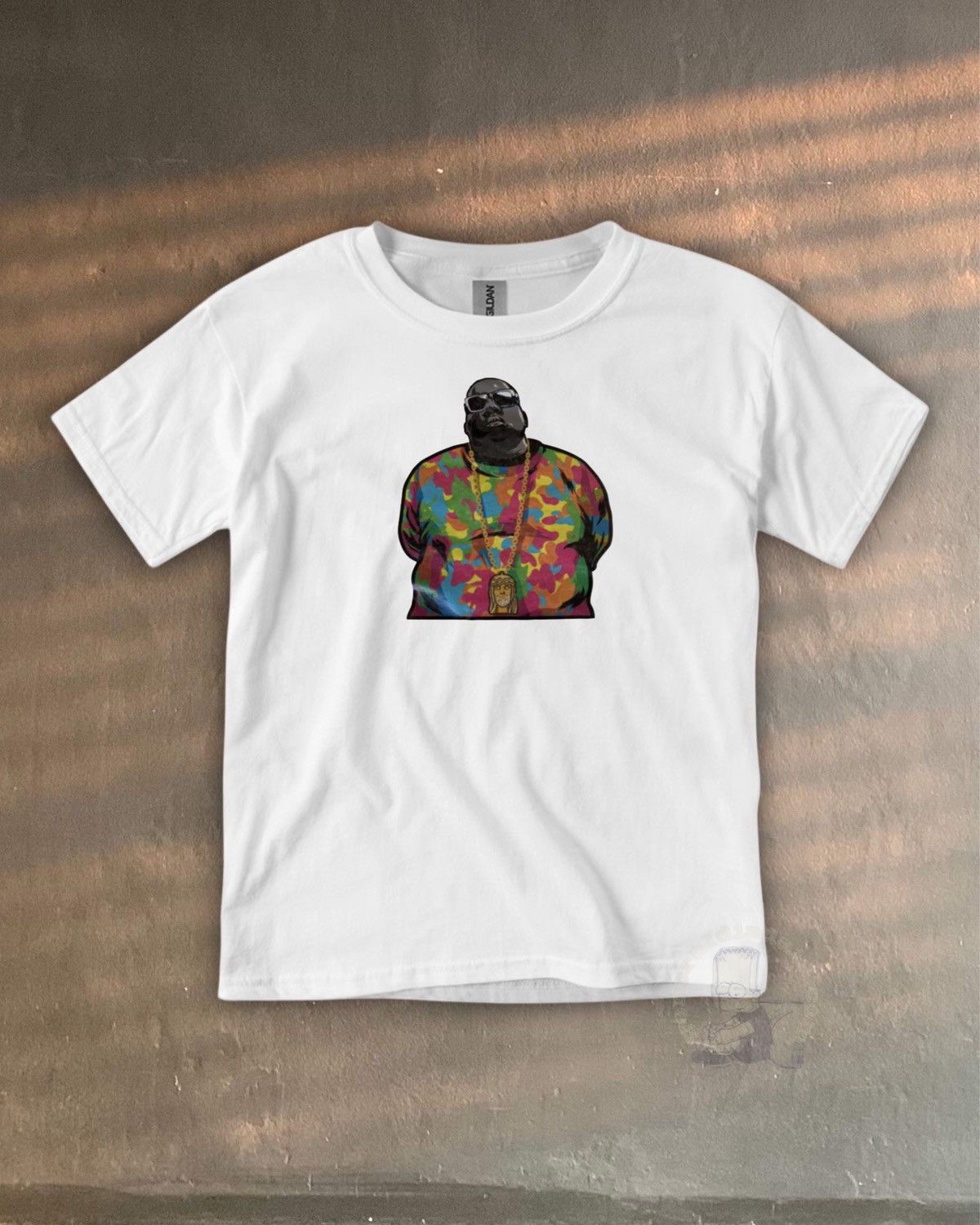 Rap Tees notorious BIG 4XL biggie smalls jesus piece oversized tee Size US XXL / EU 58 / 5 - 1 Thumbnail