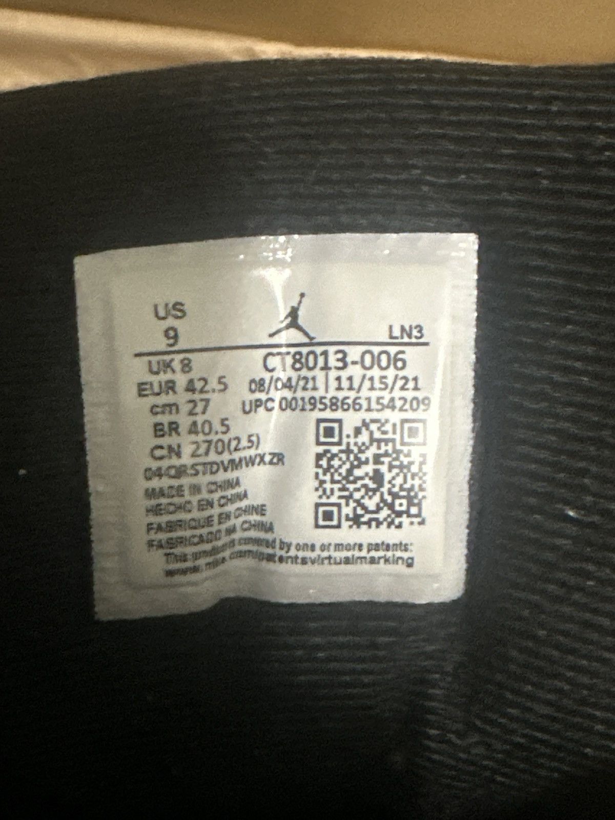 Jordan Brand Jordan 12 playoff highs Size US 9 / EU 42 - 7 Thumbnail