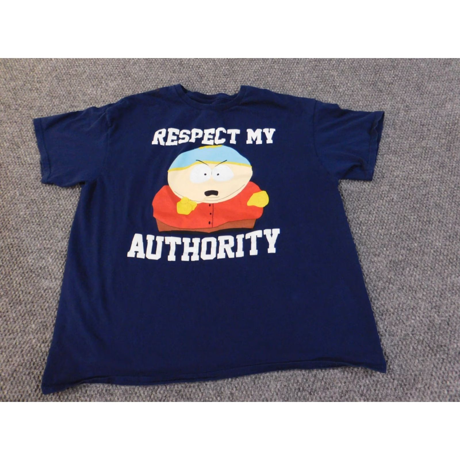 Vintage south park shirt XL Mens blue retro graphic Cartman classic Logo short sleeve crew neck T-Shirt Park Size US XL / EU 56 / 4 - 3 Thumbnail