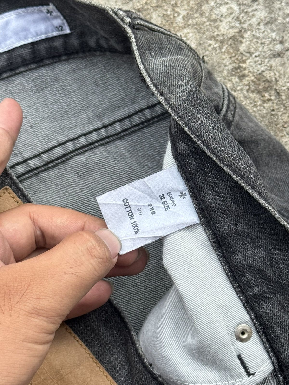 TONYWACK TONYWACK DENIM PAINTED PANTS CUT STYLED Size US 32 / EU 48 - 6 Thumbnail