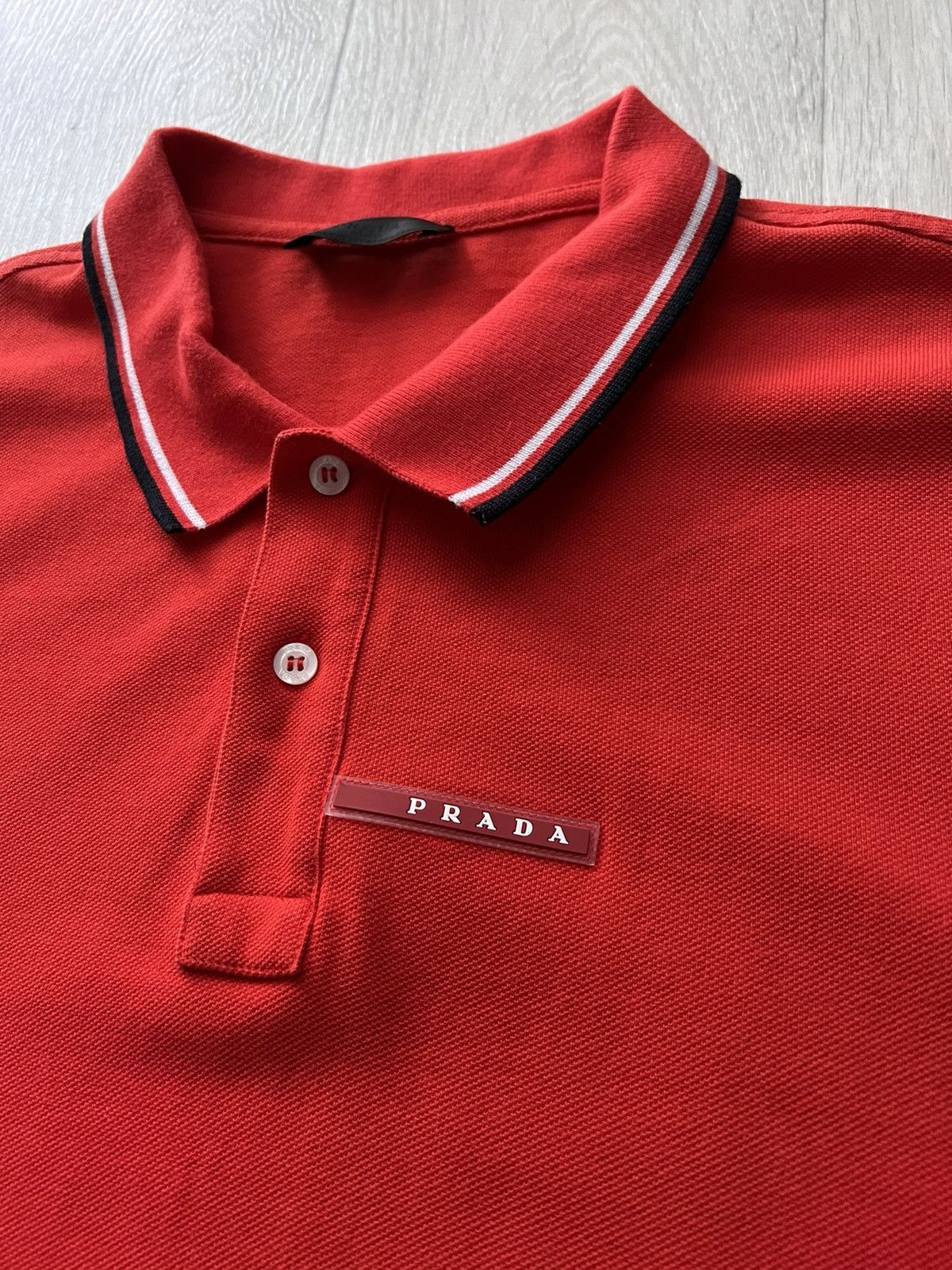 Prada Prada Polo T Shirt Size US XXL / EU 58 / 5 - 5 Thumbnail