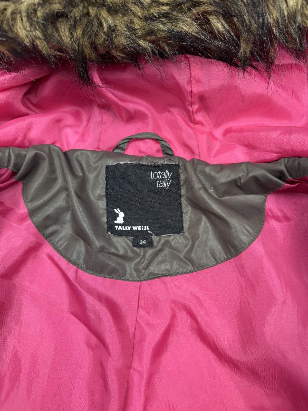 Diesel Vintage If Six Was Nine Y2k Faux Fur Bomber Jacket Size XS / US 0-2 / IT 36-38 - 7 Thumbnail