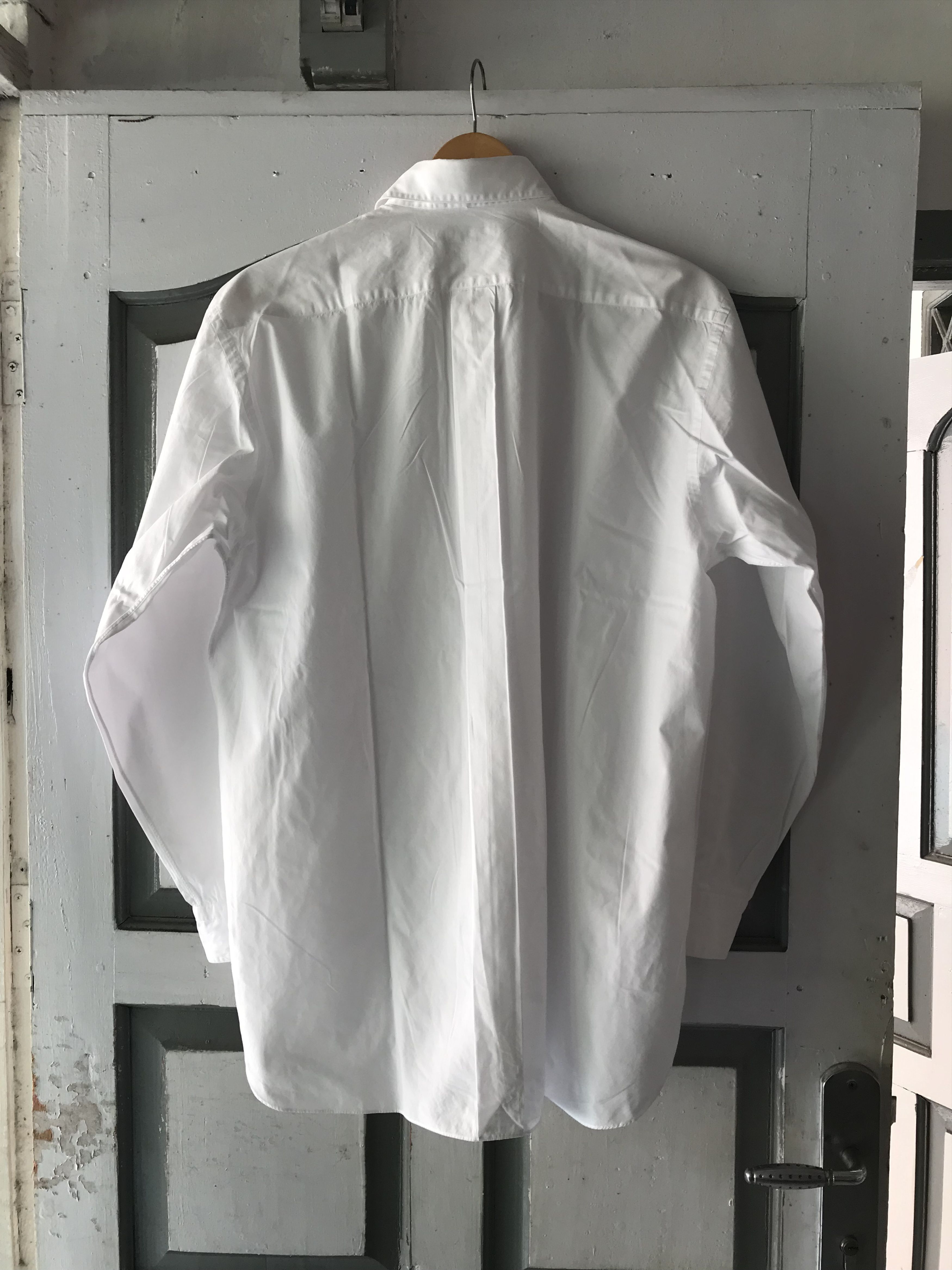 Comme des Garcons Homme Vintage 1990 Comme Des Garcons Homme White Shirts Size US M / EU 48-50 / 2 - 5 Thumbnail