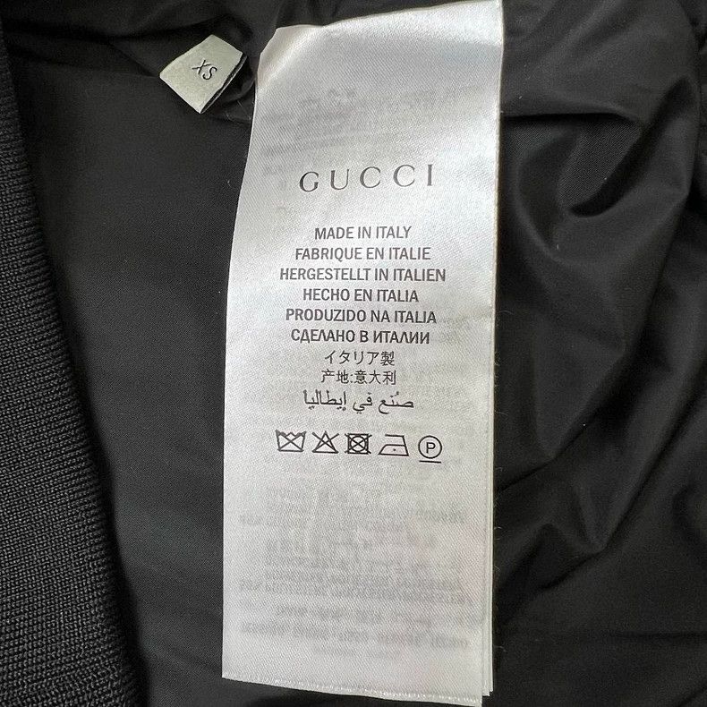 Gucci Gucci Snake-print shoulder-sleeved school uniform jacket Size US XS / EU 42 / 0 - 4 Thumbnail
