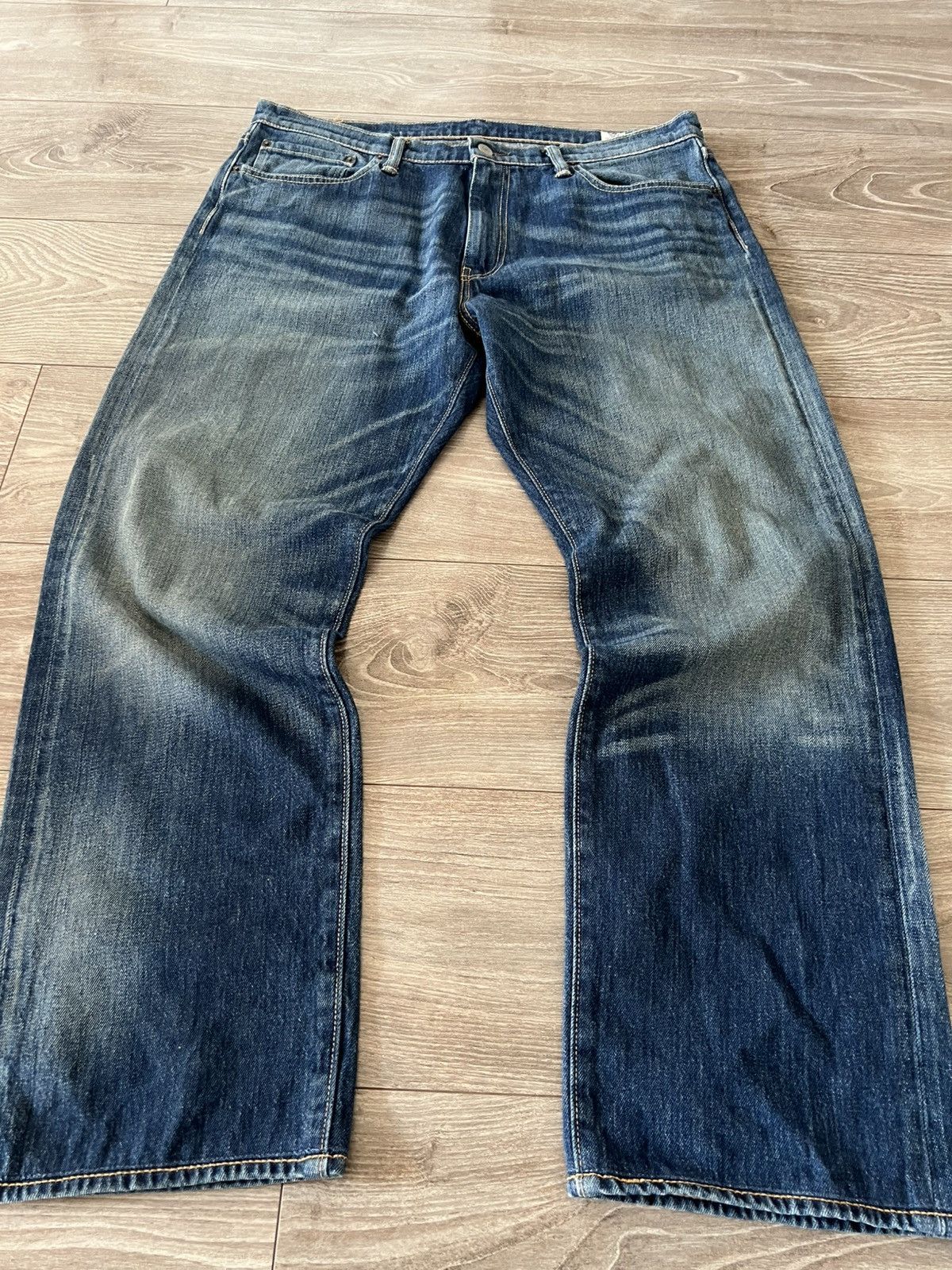 Levi's × Levi's Vintage Clothing ‼️Vintage Levis 504 White Oak Cone Denim Pants‼️ Size US 36 / EU 52 - 1 Thumbnail