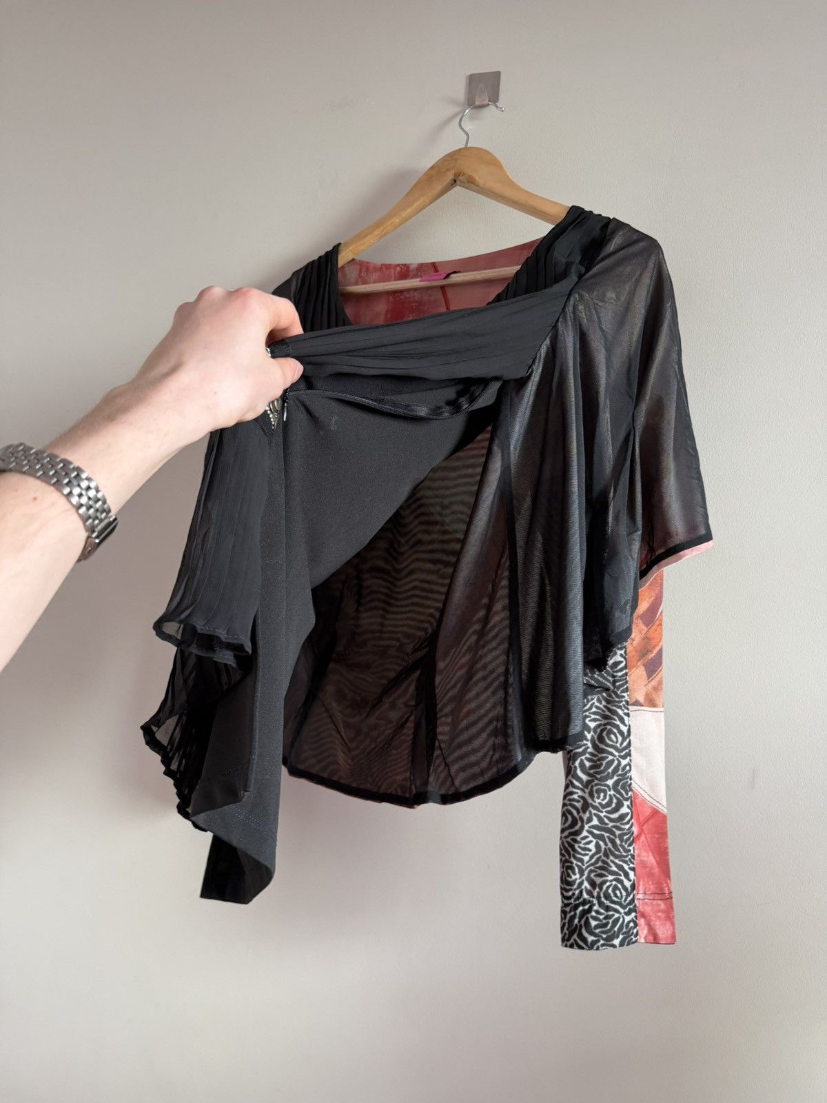 Other Save The Queen Layered Mesh Asymmetric Top Size M / US 6-8 / IT 42-44 - 2 Thumbnail