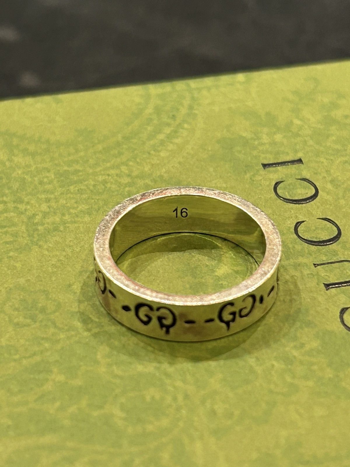 Gucci Gucci GG Skull Ring Size ONE SIZE - 3 Thumbnail
