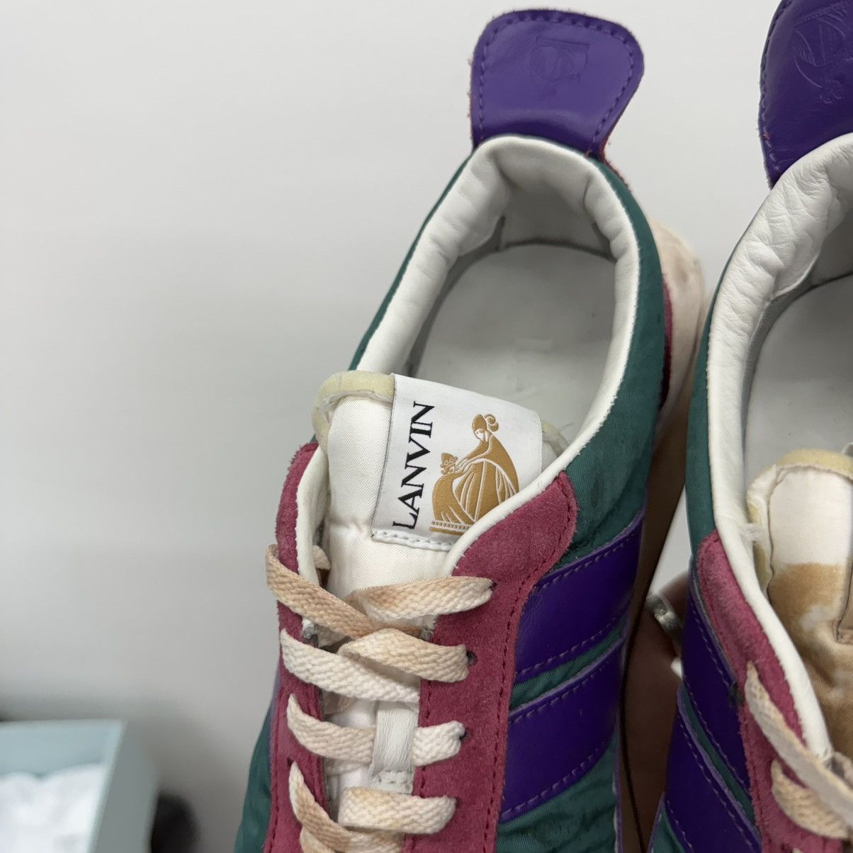 Lanvin Lanvin Ssense Paris Running Sneakers - Size 46 US 13 Size US 13 / EU 46 - 3 Thumbnail