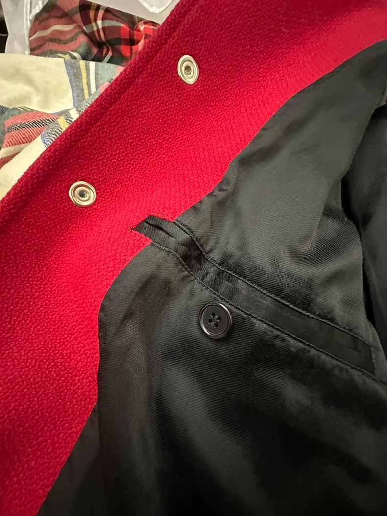 Saint Laurent Paris Saint Laurent Paris Saint Laurent Red Leopard Print Baseba Size US L / EU 52-54 / 3 - 6 Thumbnail