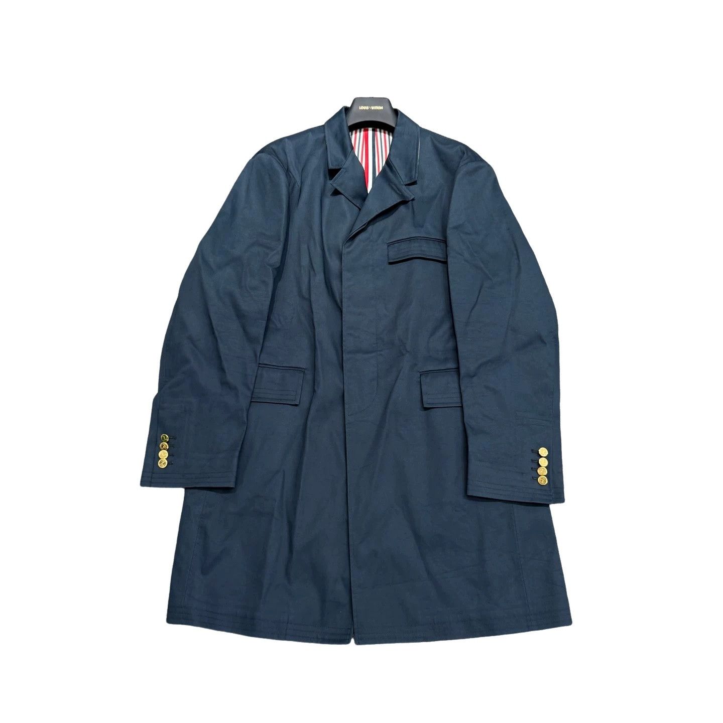 Thom Browne Thom Browne Signature Stripe Coat Size L Size US L / EU 52-54 / 3 - 1 Thumbnail