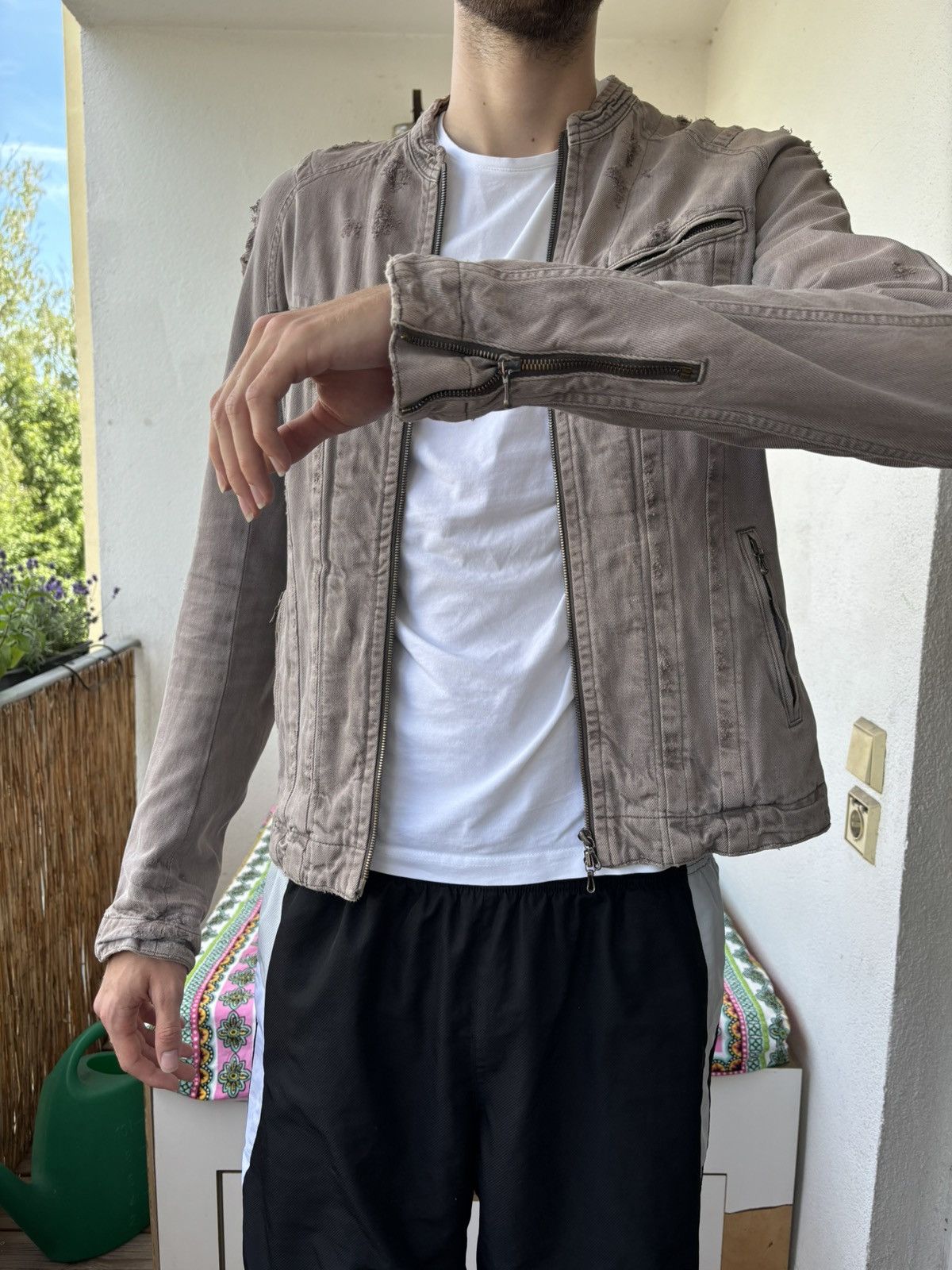 Julius Juluis 7 Denim Jacket Size US L / EU 52-54 / 3 - 13 Thumbnail
