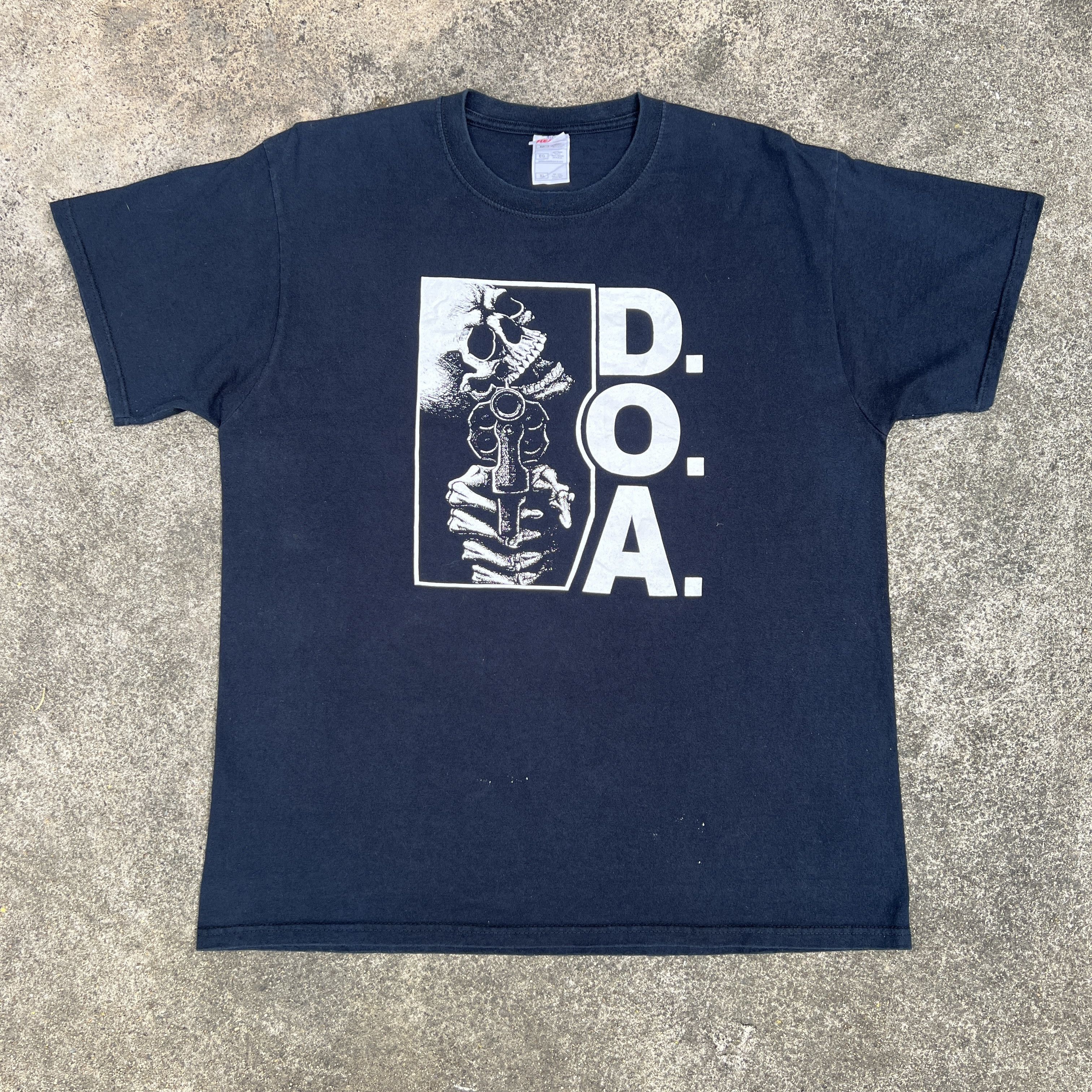 Band Tees × Vintage Vintage Y2K D.O.A.Band Hardcore punk Tee XL Talk-Action=0 Size US XL / EU 56 / 4 - 4 Thumbnail