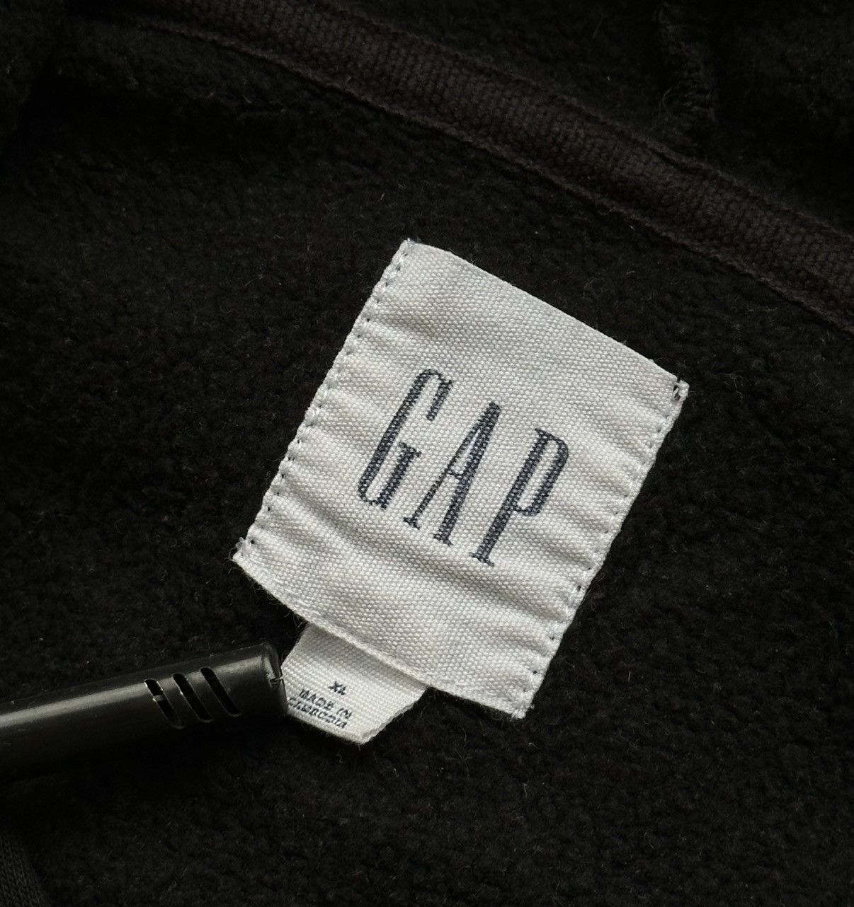 Gap GAP Hoodie Black Mens Hooded Size XL Size US XL / EU 56 / 4 - 5 Thumbnail