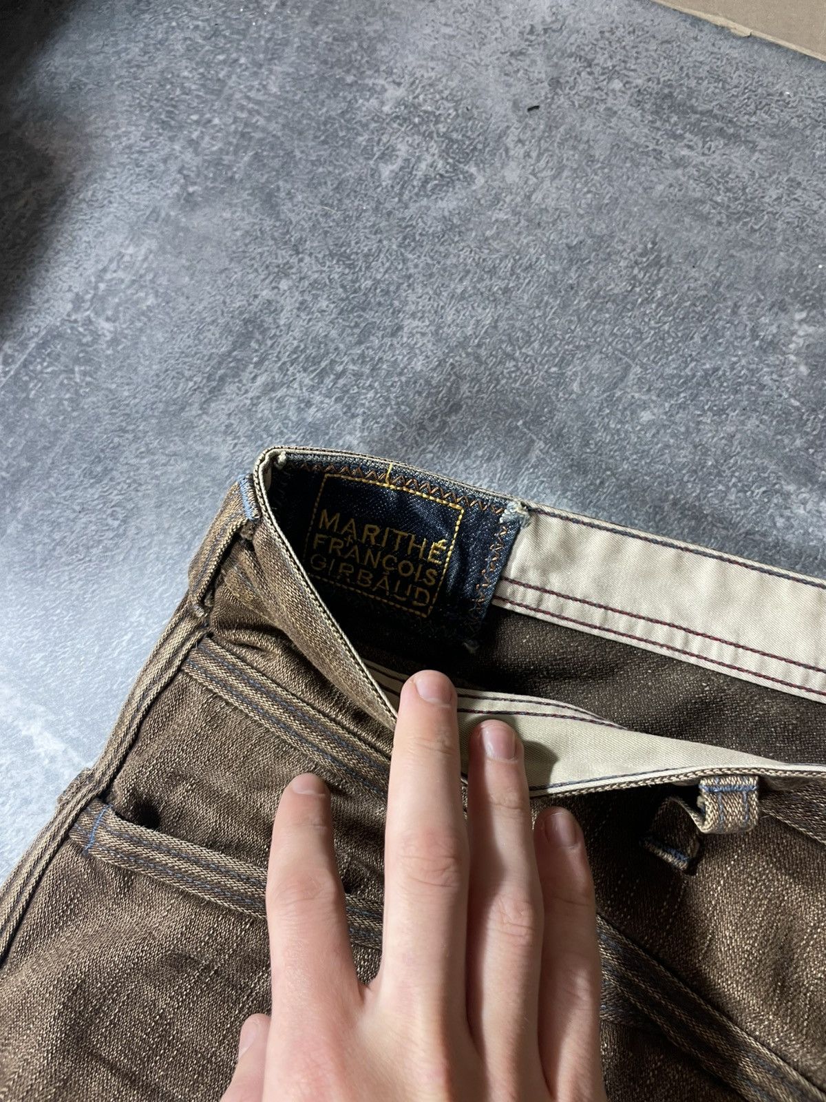 Marithe + Francois Girbaud Marithe Francois Girbaud vintage Y2K buttons pants jeans Size US 33 - 12 Thumbnail