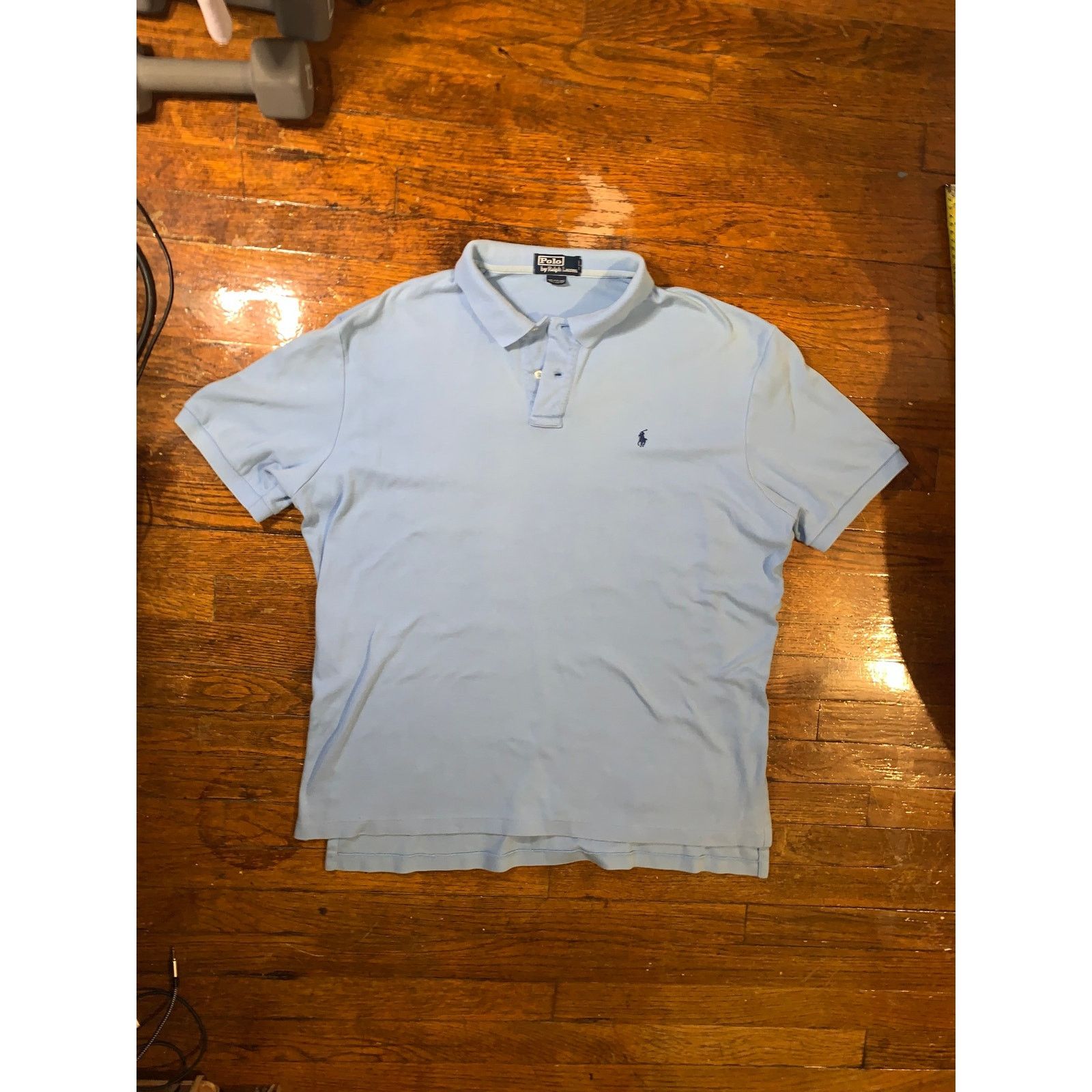 Polo Ralph Lauren Polo Ralph Lauren Polo Shirt XL Light Blue Short Sleeve Size US XL / EU 56 / 4 - 1 Thumbnail