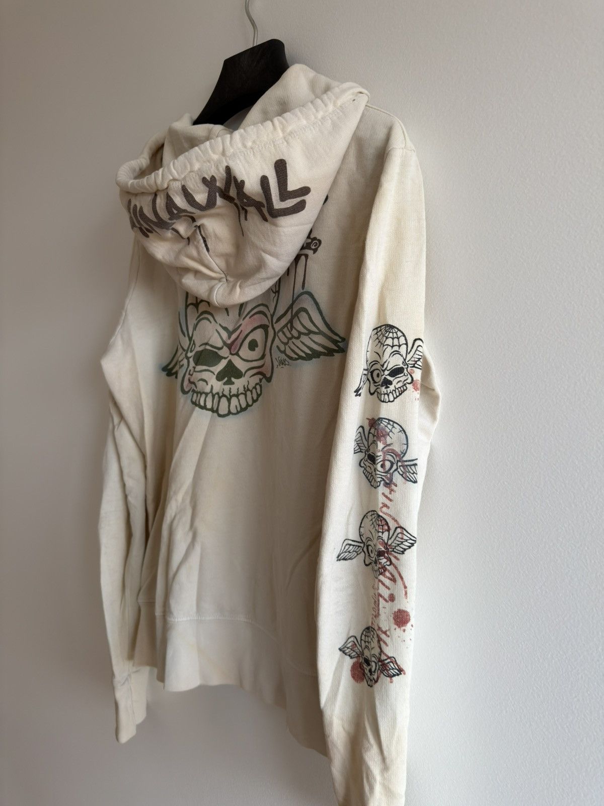 The Great China Wall *RARE* 90s VINTAGE THE GREAT CHINA WALL TGCW HOODIE INK LA Size L / US 10 / IT 46 - 7 Thumbnail