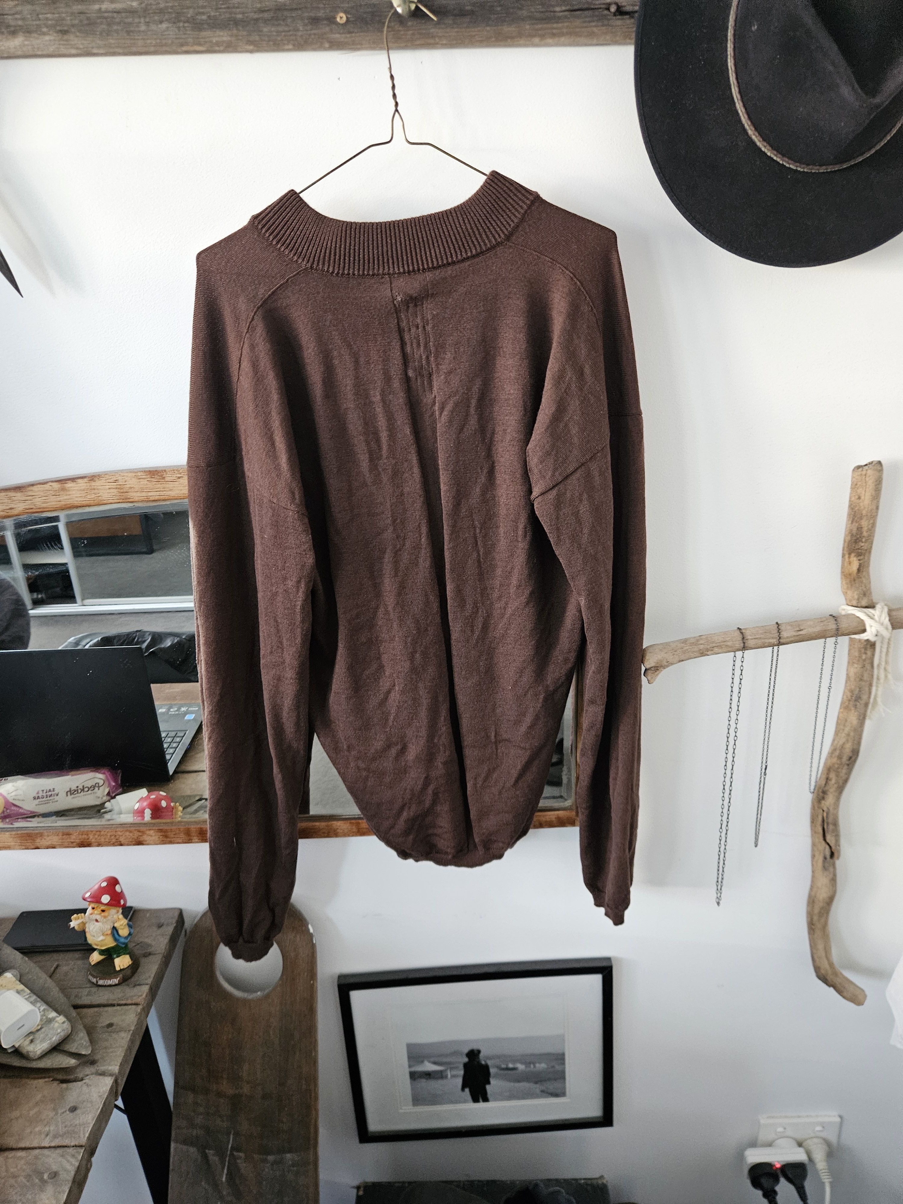 Rick Owens LUXOR SWEATER Size US M / EU 48-50 / 2 - 2 Thumbnail