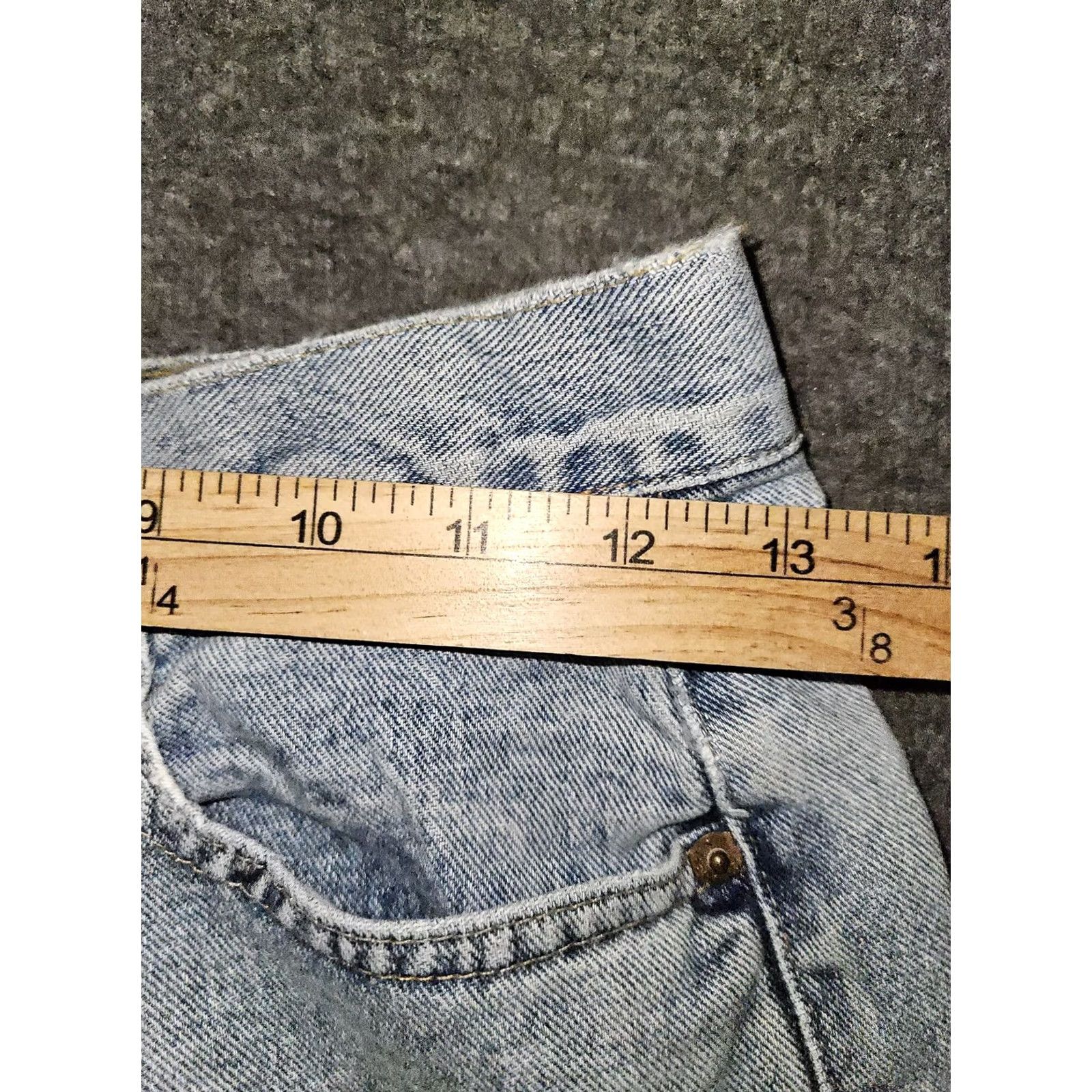 Pepe Jeans VINTAGE Pepe Jeans Shorts Womens 26 Denim High Rise Embroidered 90s USA Size 26" / US 2 / IT 38 - 4 Thumbnail