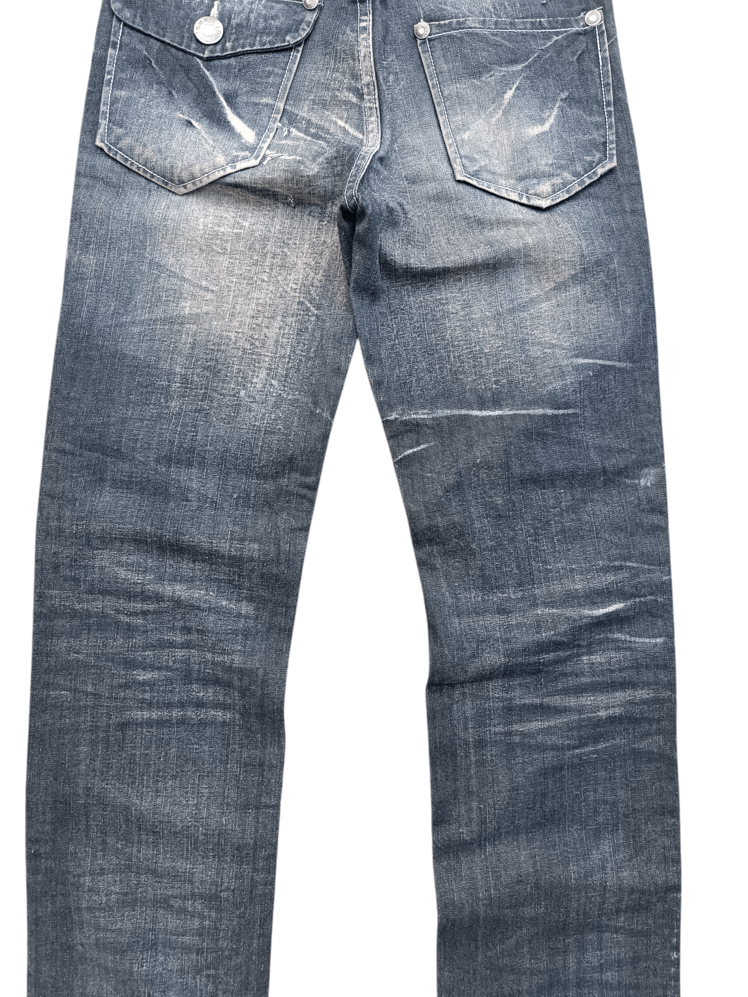 Japanese Brand RARE 🇯🇵 LOWBOX 🇯🇵 Seditionaries Acid Wash Whiskers Jeans Size US 30 / EU 46 - 15 Thumbnail