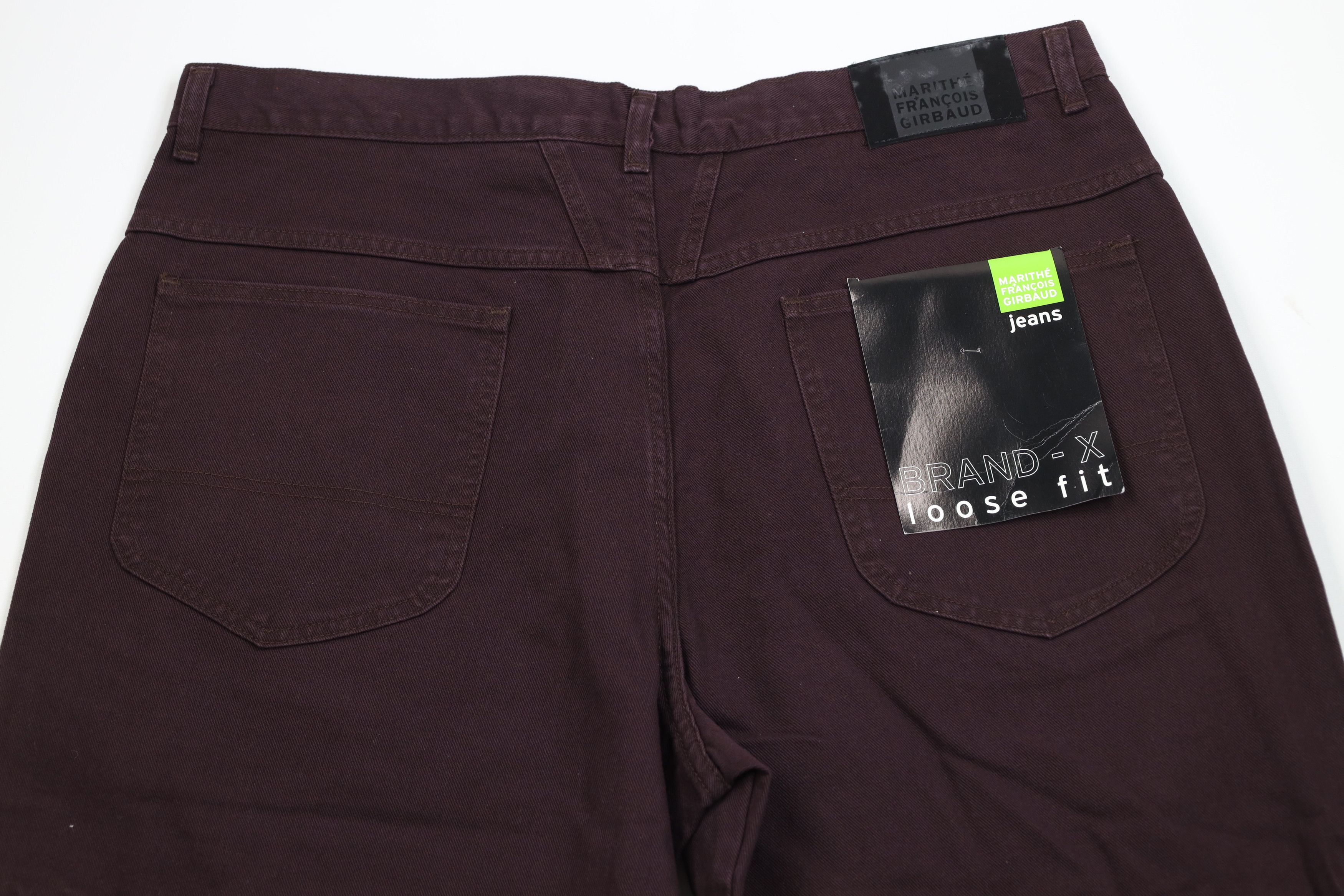 Marithe + Francois Girbaud Deadstock Vintage 90s Marithe Francois Girbaud Wide Jeans Size US 40 / EU 56 - 10 Thumbnail