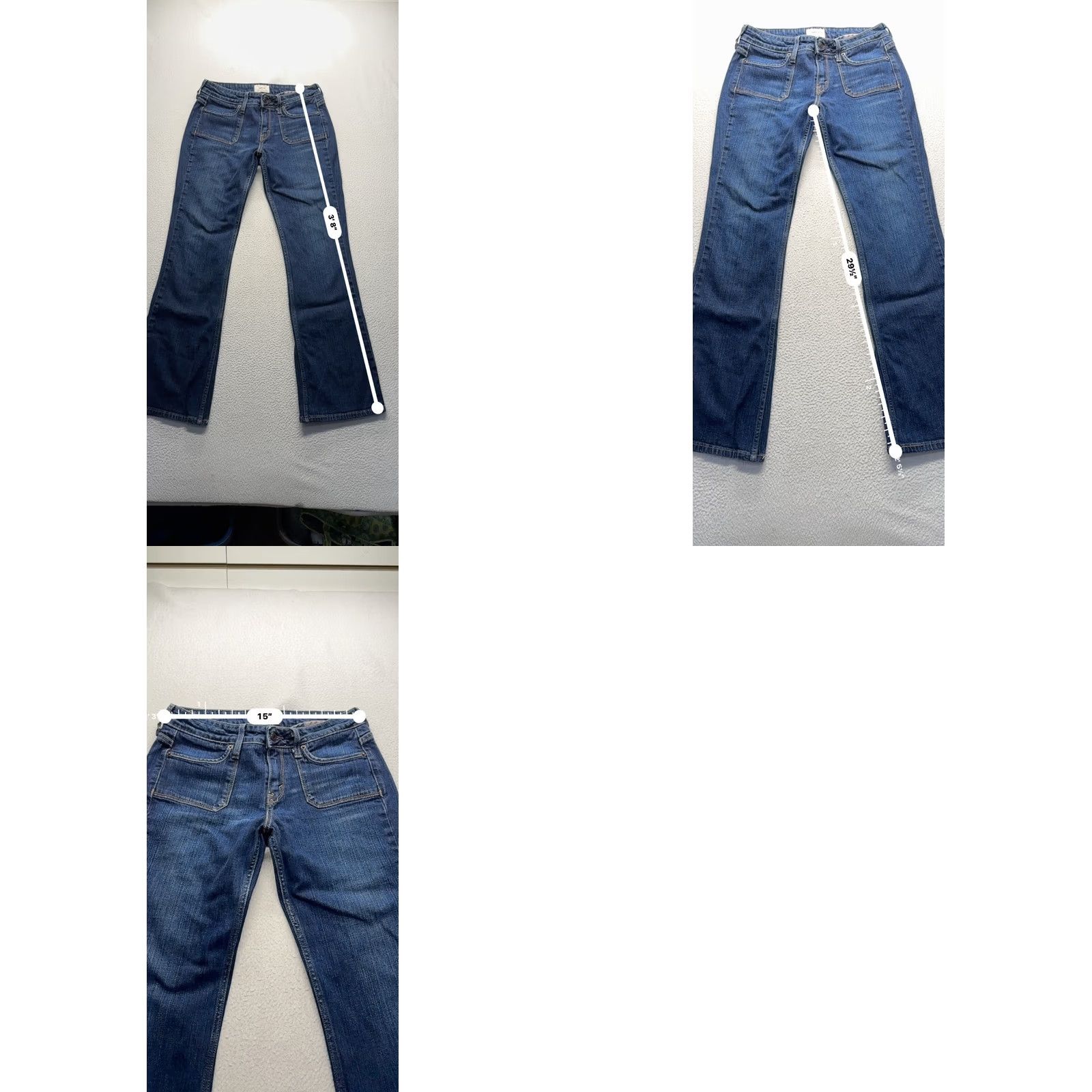 Levi's Levi's 545™ Jeans Dark Wash Denim Size 8 Classic Fit Bootcut Unisex Adults Regular 32" Inseam Mens Womens Boys Girls Size 30" / US 8 / IT 44 - 8 Thumbnail