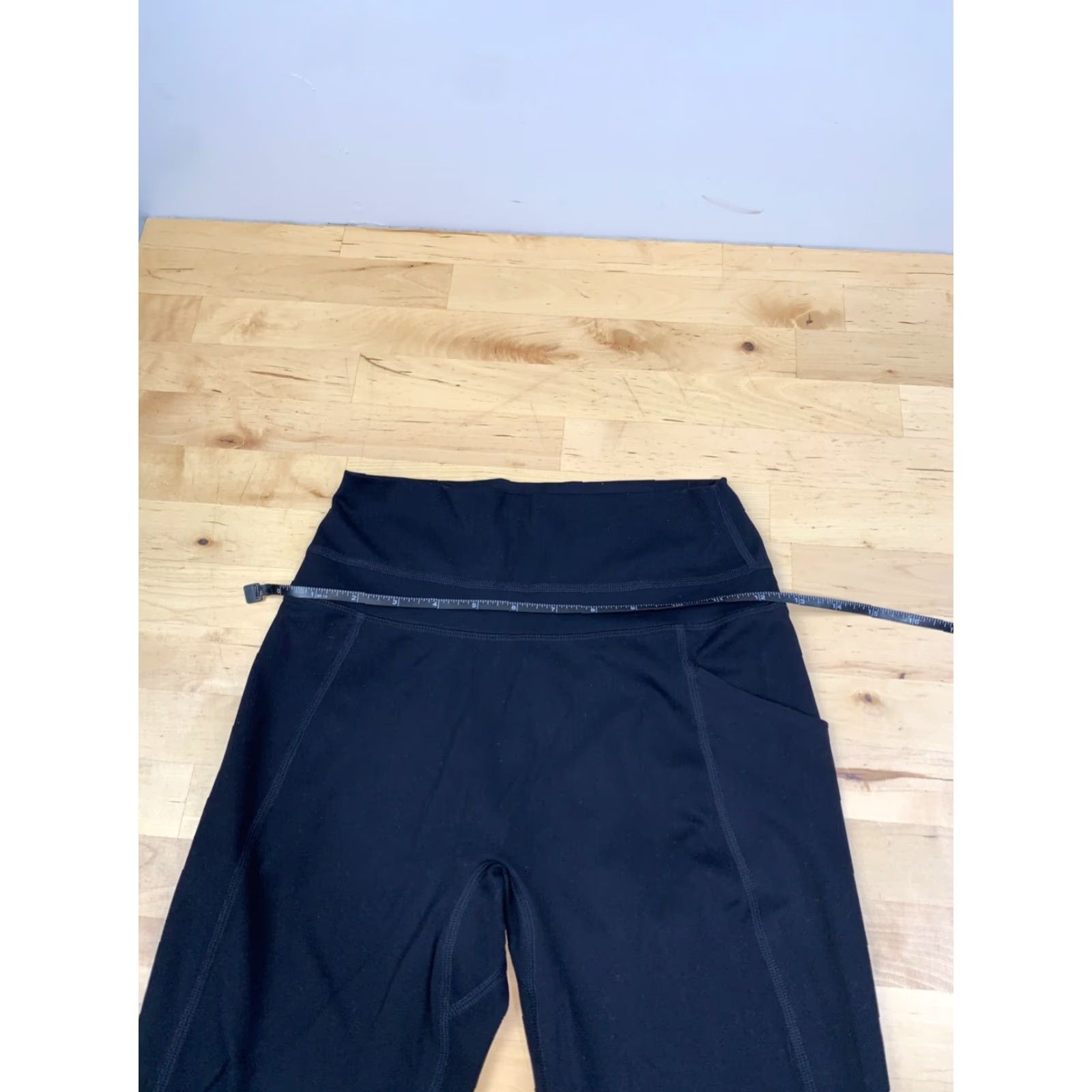 Vintage VINTAGE Alphalite Alphalux Leggings Womens XS Black Activewear Gym Training Size 26" / US 2 / IT 38 - 7 Thumbnail