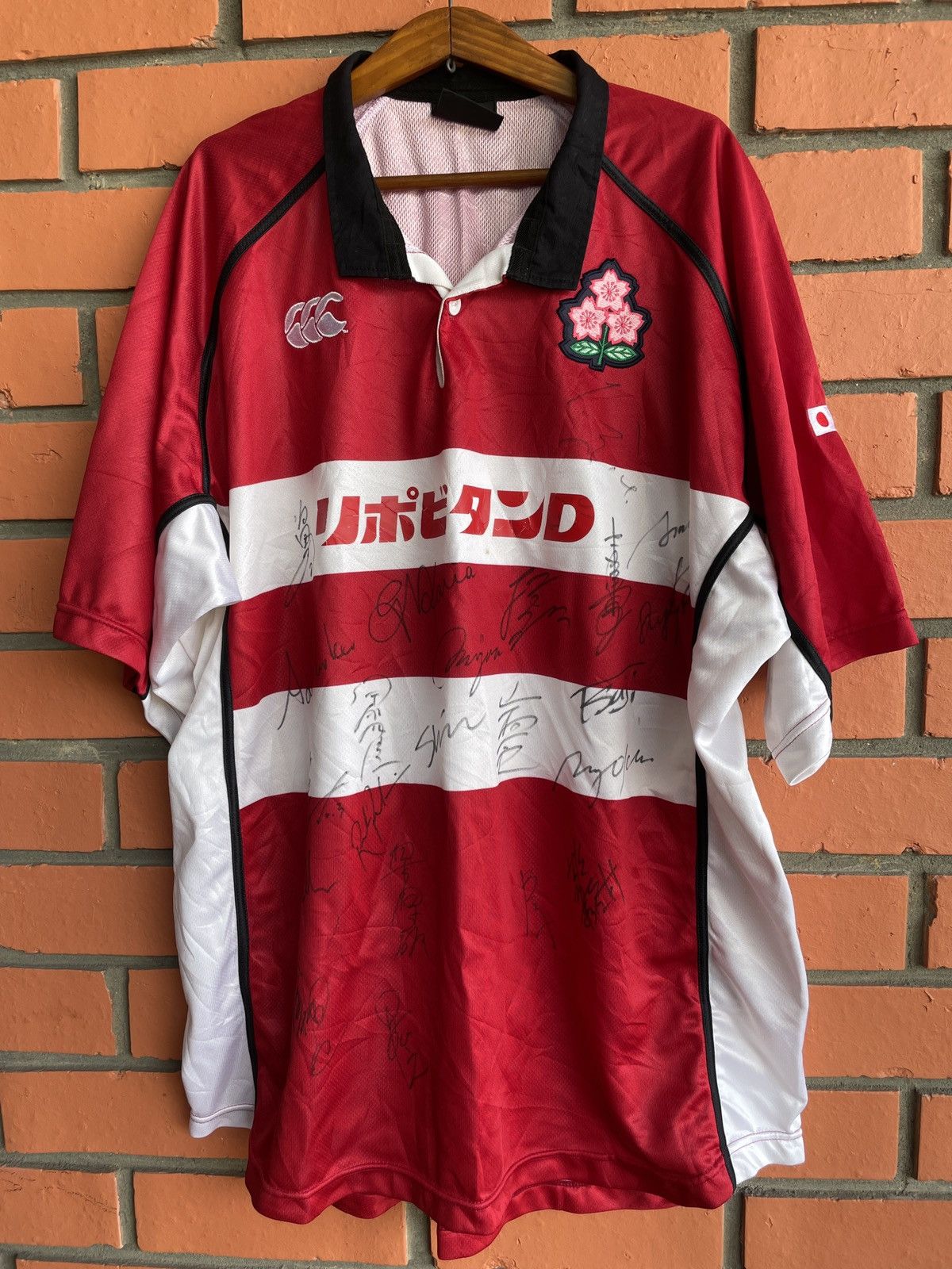 Canterbury of New Zealand Japan 2011 Rugby Canterbury Jersey 2XL Signed Collection Size US XXL / EU 58 / 5 - 3 Thumbnail