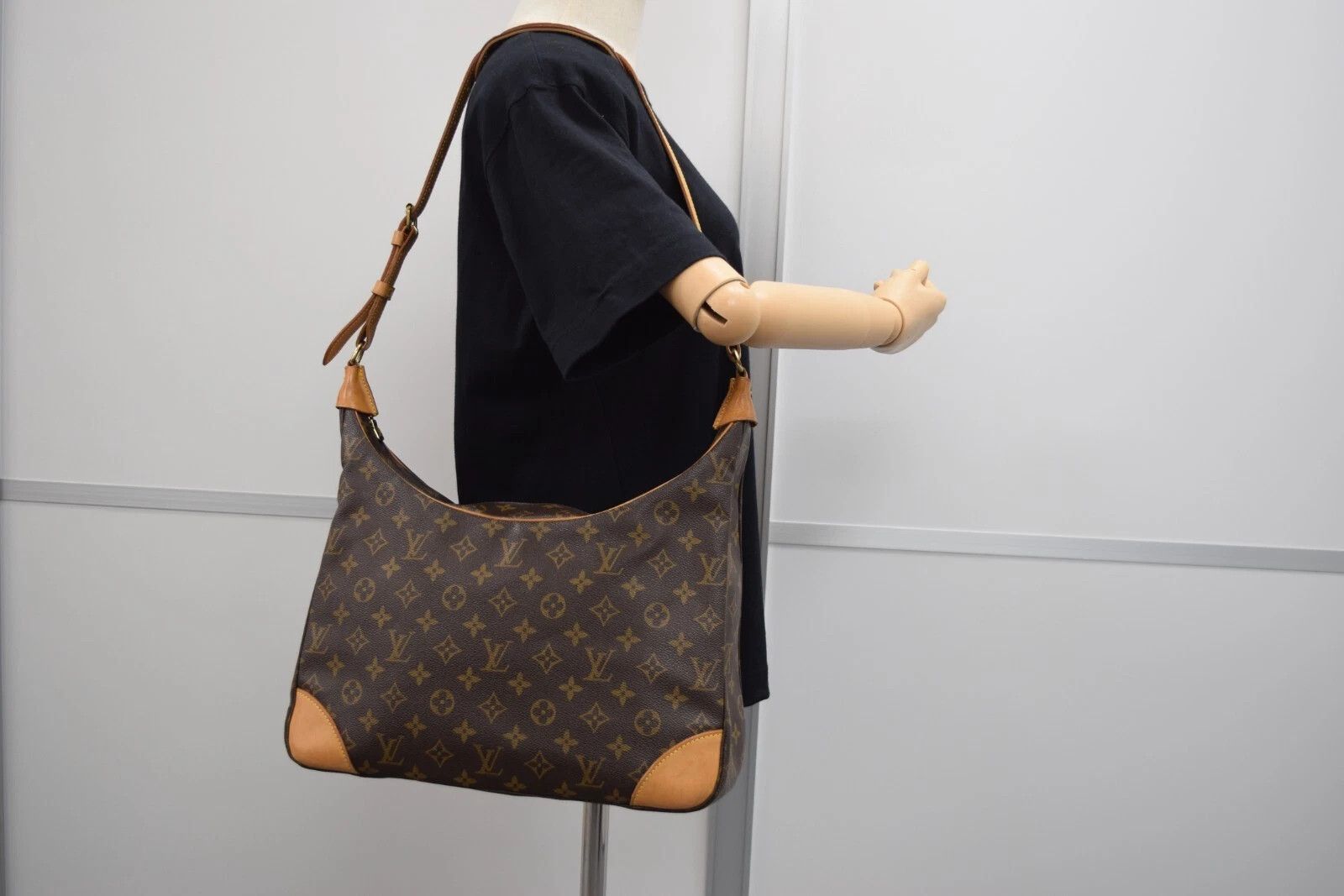 Louis Vuitton Louis Vuitton Boulogne GM Shoulder Bag Canvas M51260 Size ONE SIZE - 3 Thumbnail