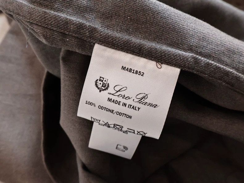 Loro Piana LORO PIANA Male cotton shirt Size US L / EU 52-54 / 3 - 4 Thumbnail