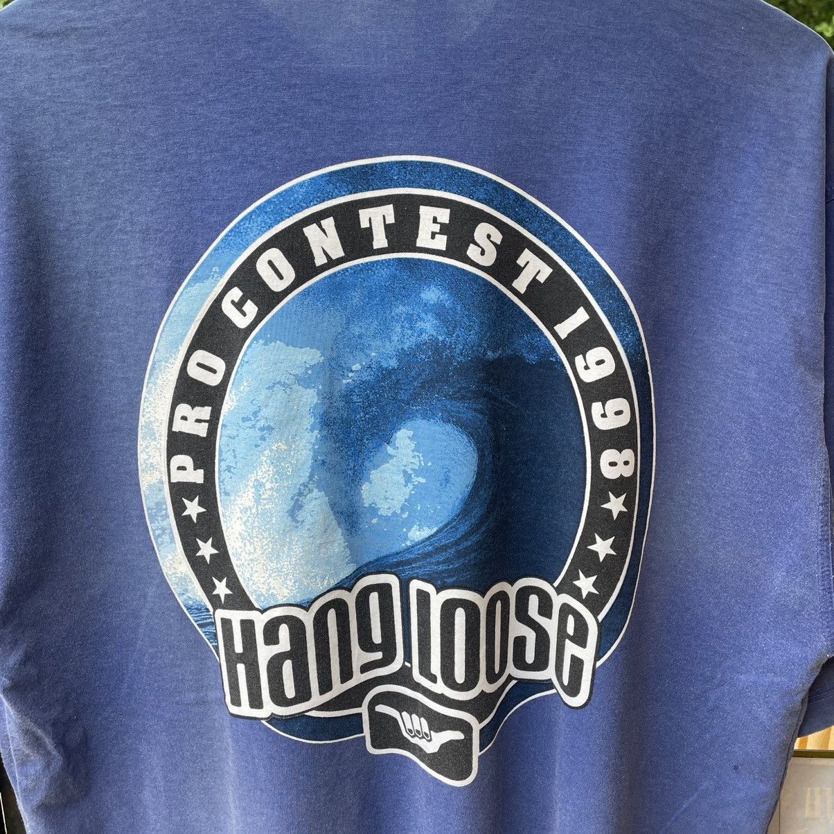 REEF 🔥Vintage 90s REEF Hang Loose Fast World Tour Surfing Tee Size US XL / EU 56 / 4 - 2 Thumbnail